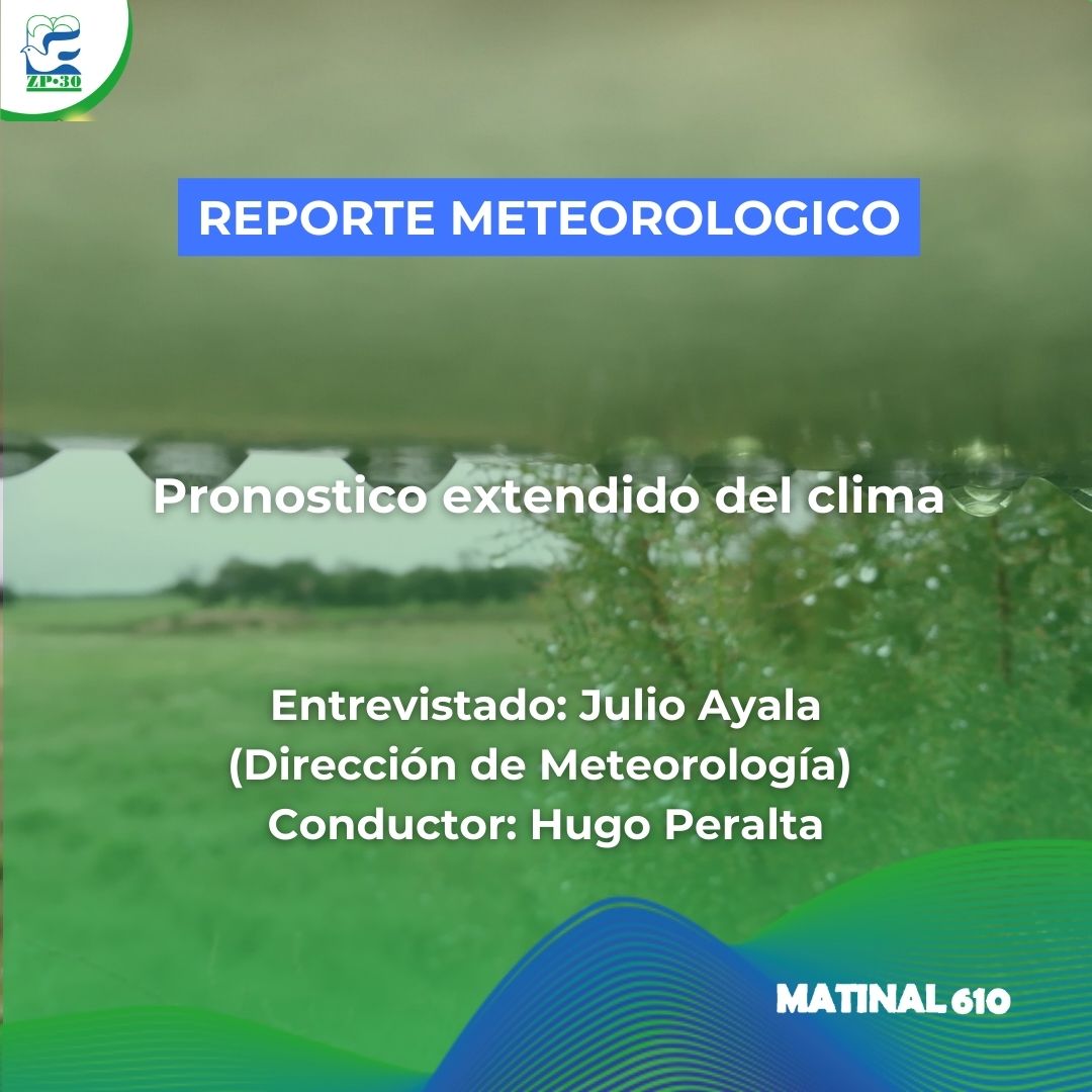 Reporte Meteorológico. 16/03/2026