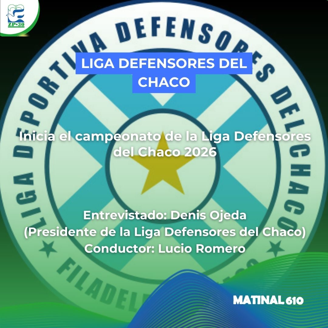 Inicia el campeonato de la Liga Defensores del Chaco 2026. 20/03/2026