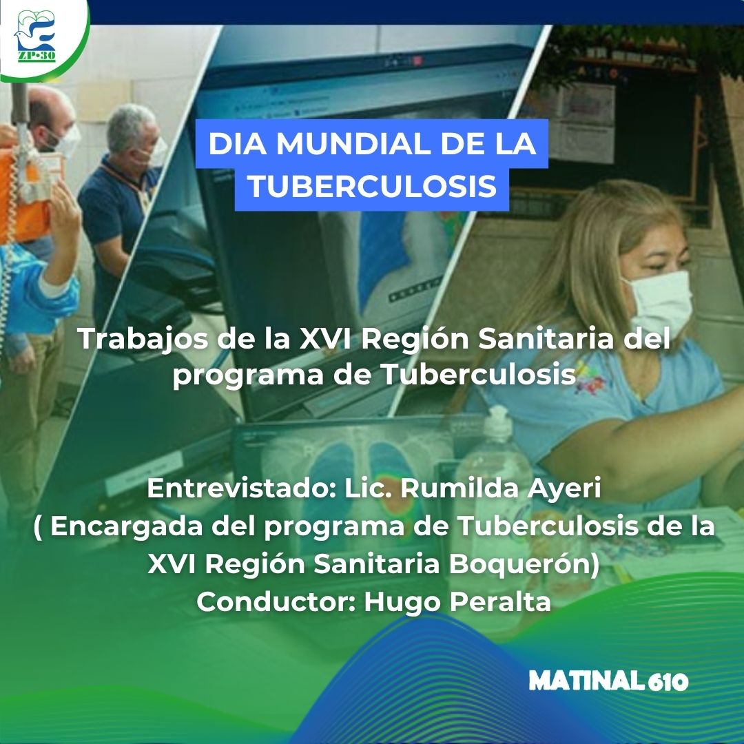 
                    Dia mundial de la Tuberculosis. La XVI Región Sanitaria Boquerón insta al tratamiento de la Tuberculosis. 24/03/2026
                