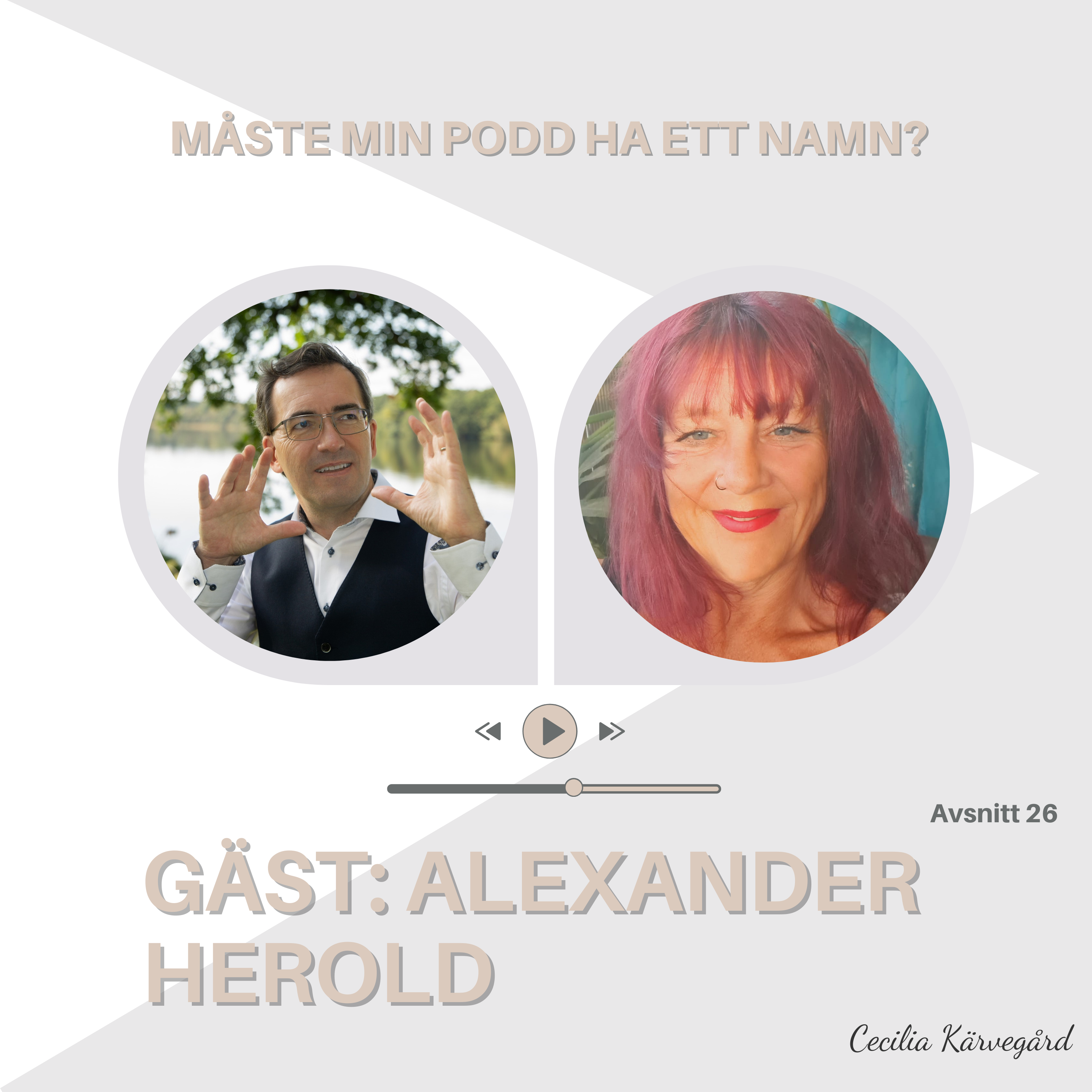 Avsnitt 26, Gäst Alexander Herold om NLP, Skipnosis® mm.