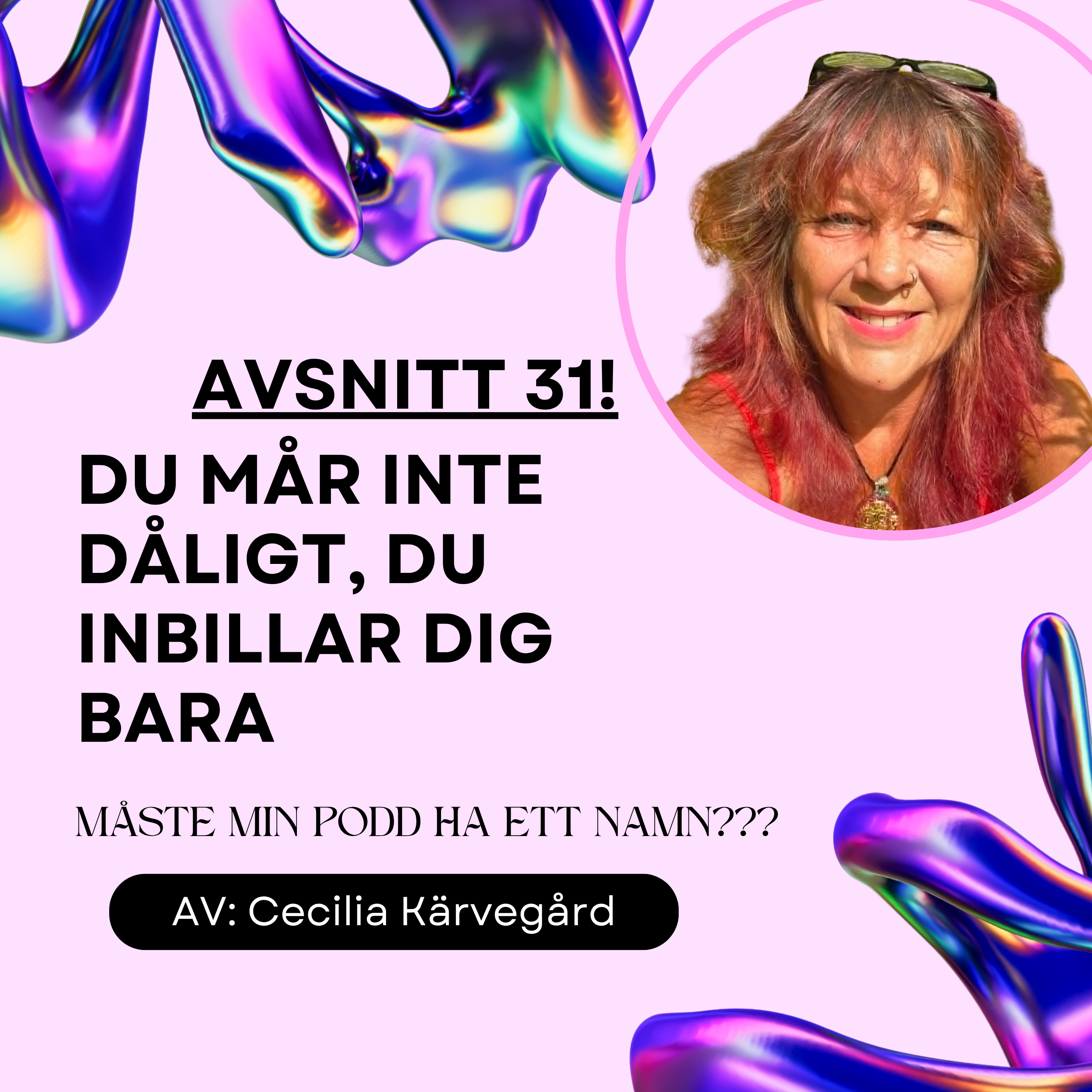 Avsnitt 31, du mår inte dåligt, du inbillar dig bara!