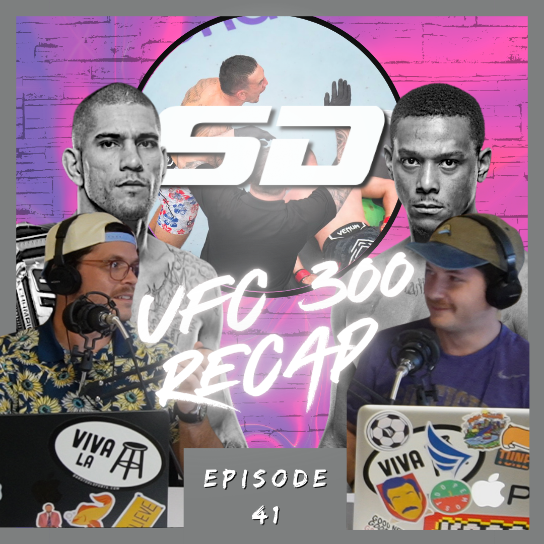 Episode 41, UFC 300 Pereira vs Hill Recap, Top 5 Athlete Nicknames, and More!