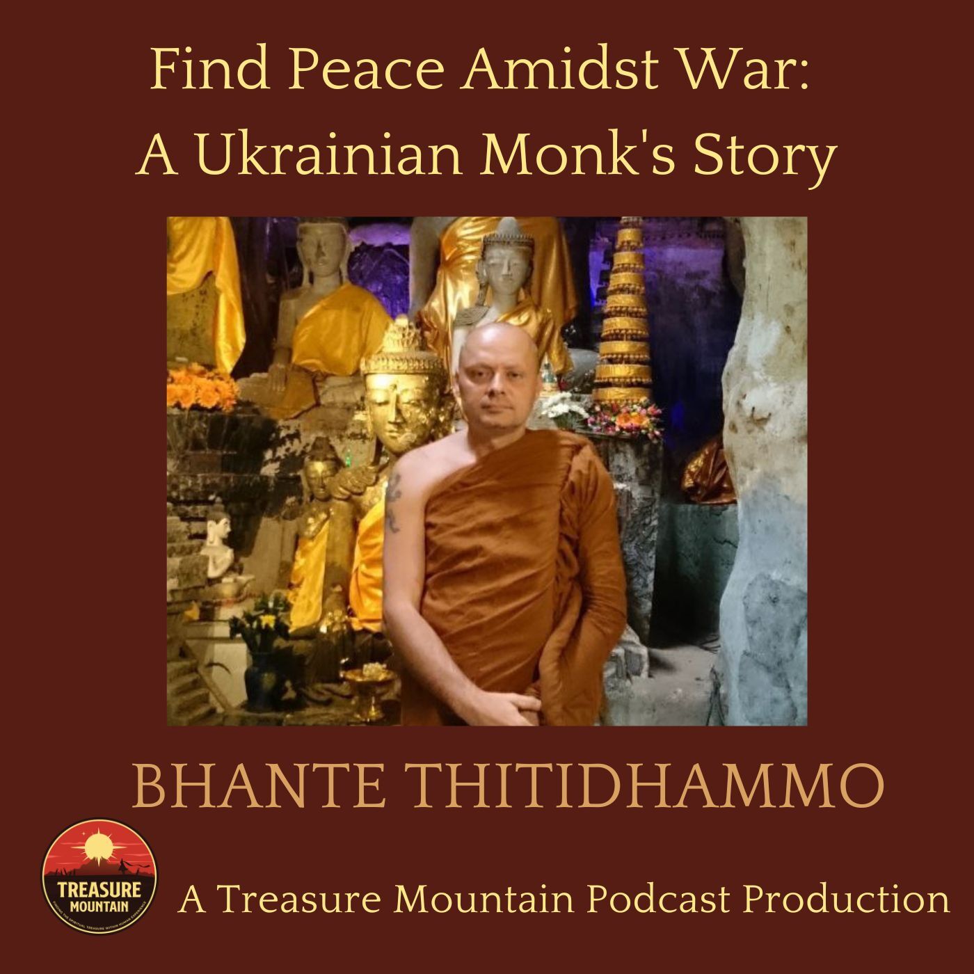 Finding Peace Amidst War: A Ukrainian Monk’s Story | Bhante Thithidhammo