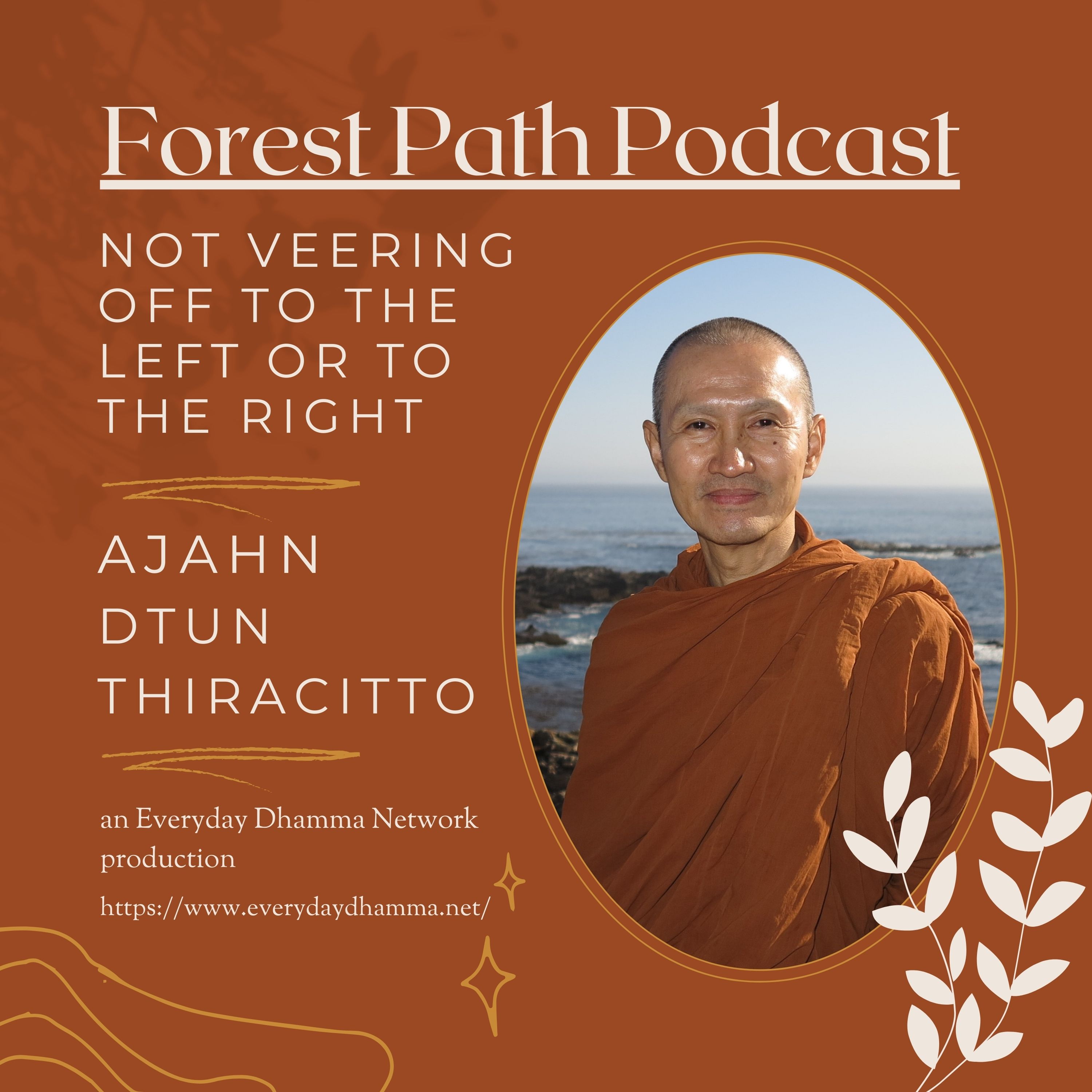 Not Veering Off To The Left Or The Right | Ajahn Dtun
