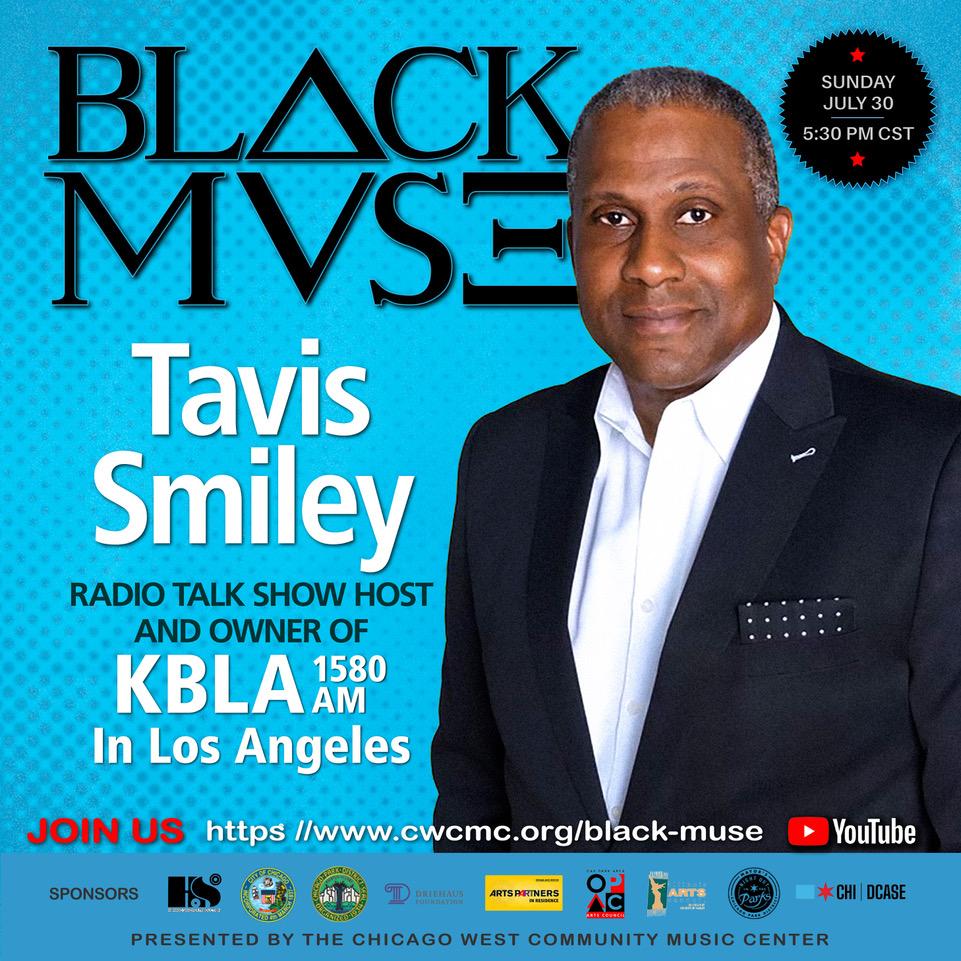 Black Muse: A lively conversation with Tavis Smiley