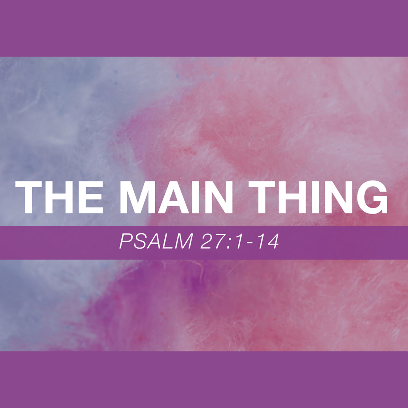 The Main Thing | Psalm 27