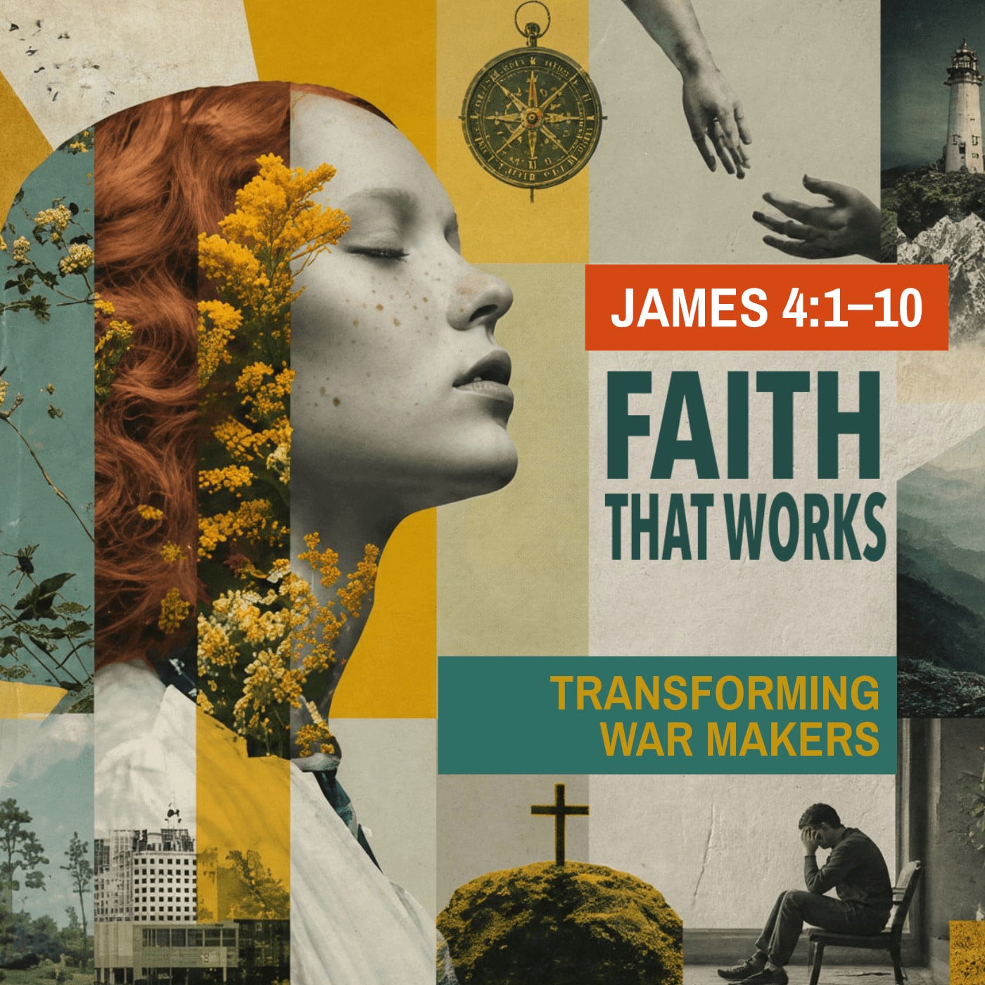 God transforms the heart of war makers — James 4.1–10
