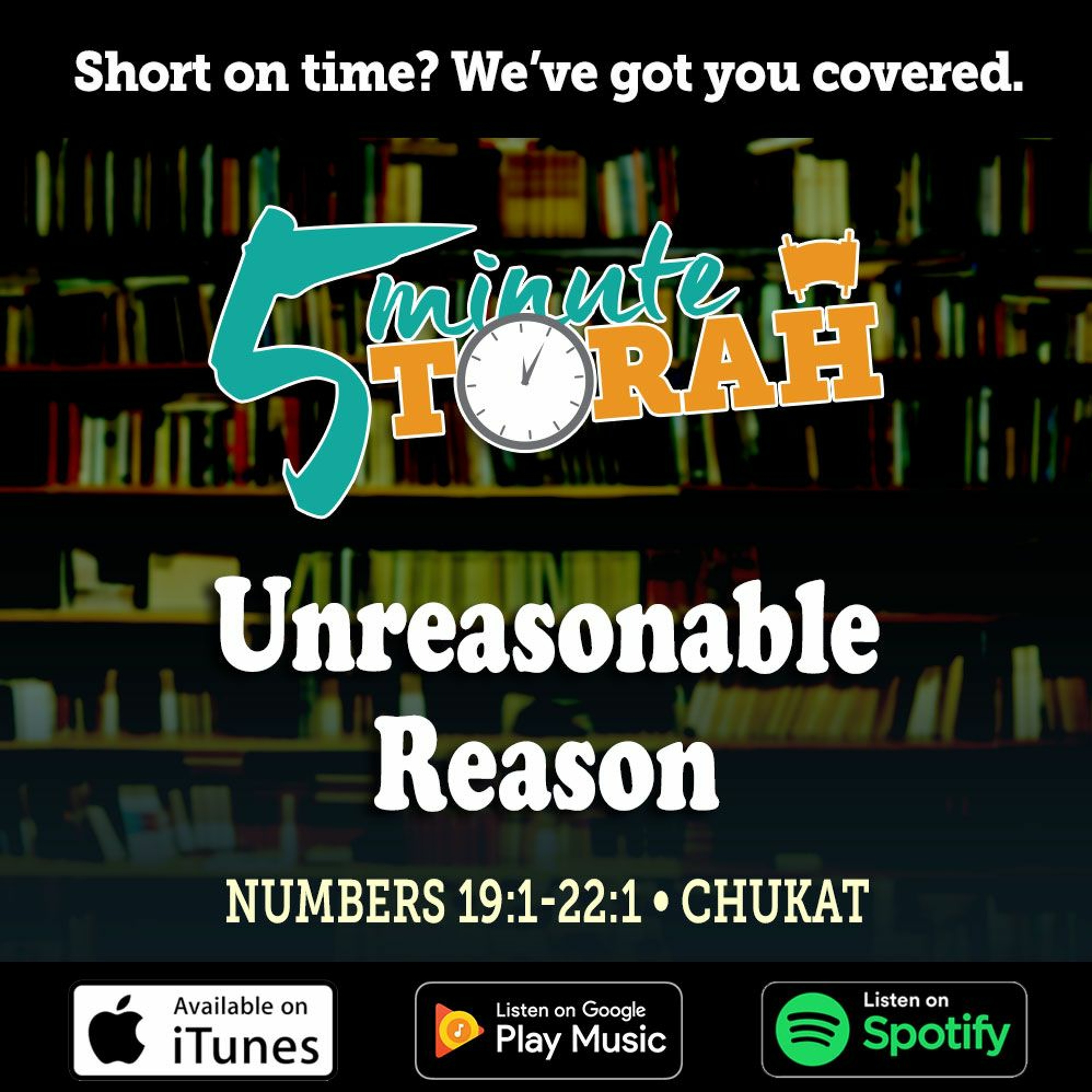 Parashat Chukat - Unreasonable Reason