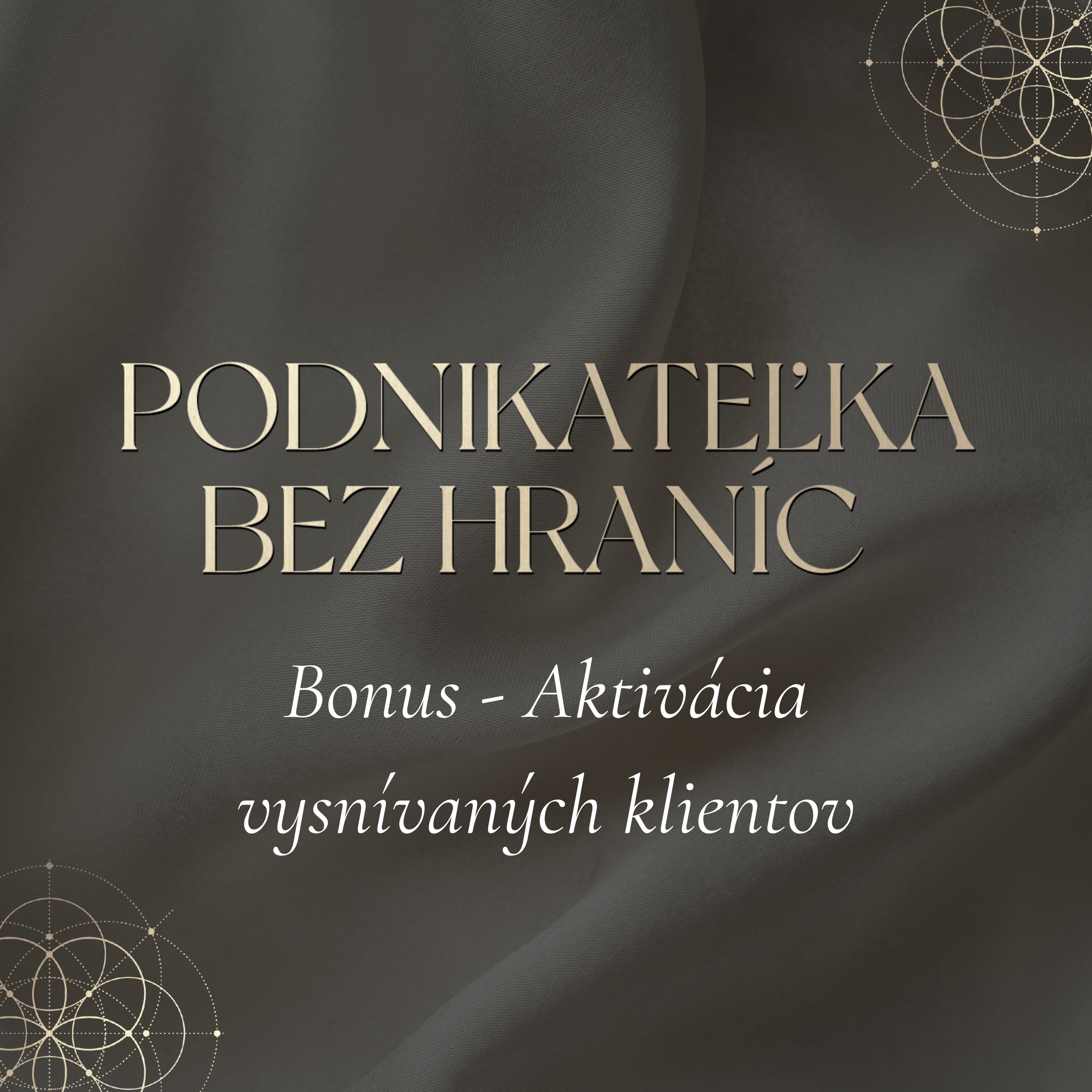Modul 2 Bonus - Aktivácia vysnívaných klientov