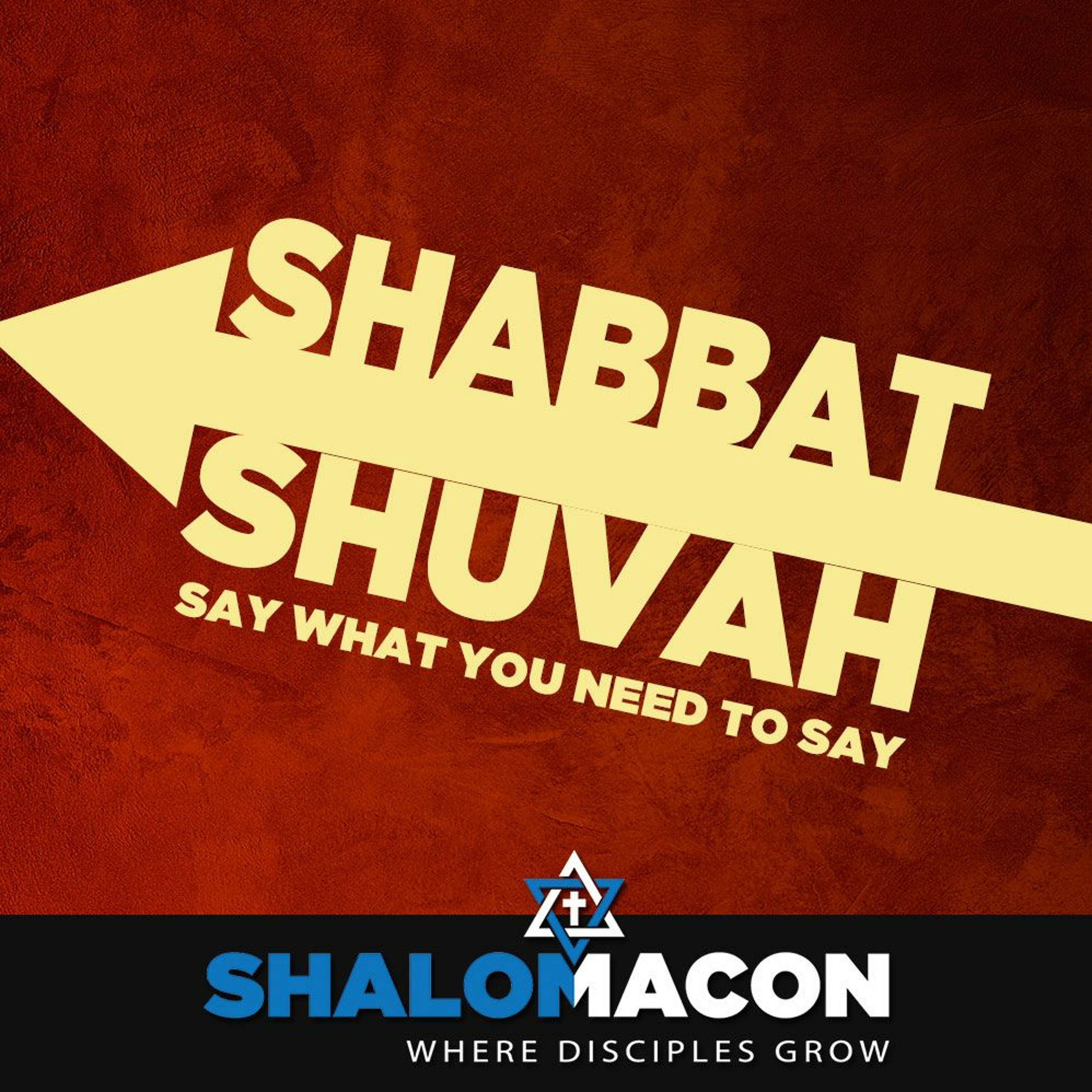 Shabbat Shuvah - Say What You Need To Say