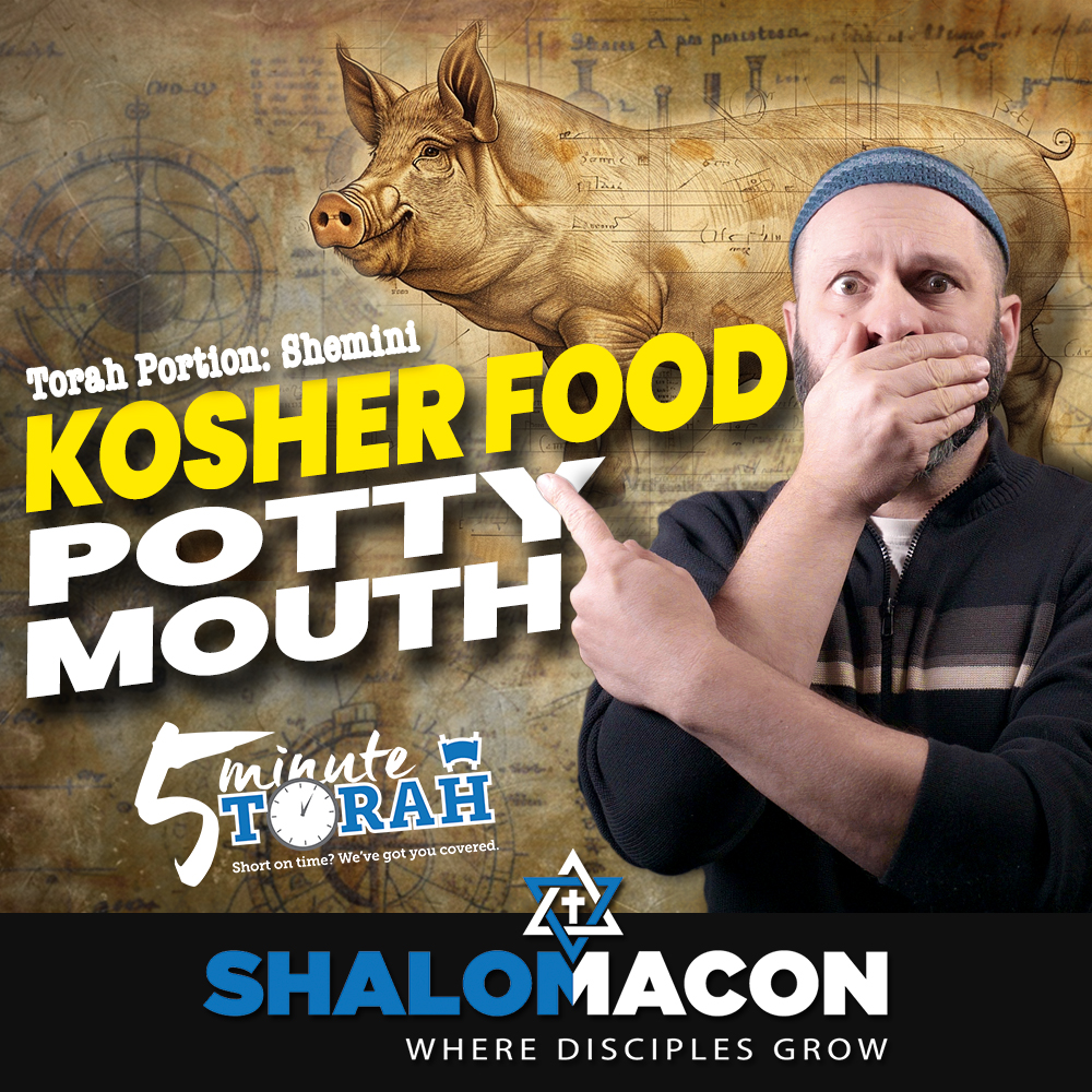 5 Minute Torah - Shemini - Kosher Food / Potty Mouth