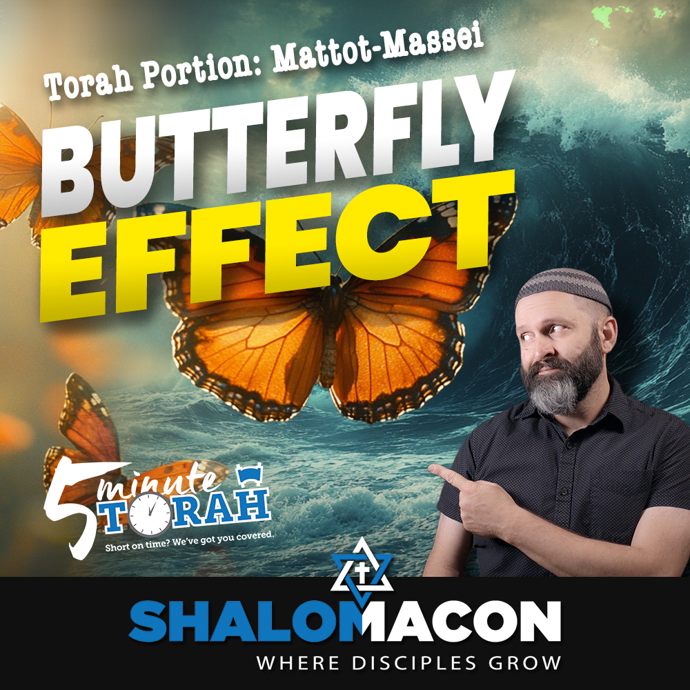 5 Minute Torah - Mattot-Massei - The Butterfly Effect