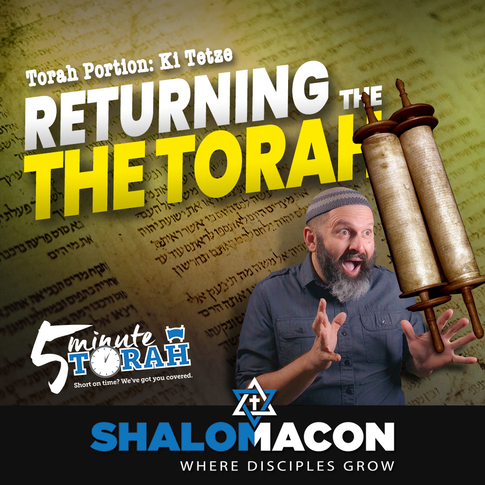 5 Minute Torah - Ki Tetze - Restoring the Lost