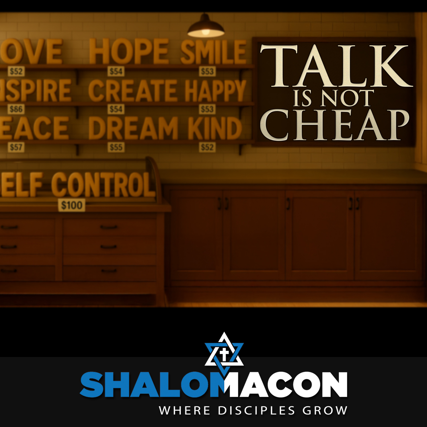 Talk Is Not Cheap