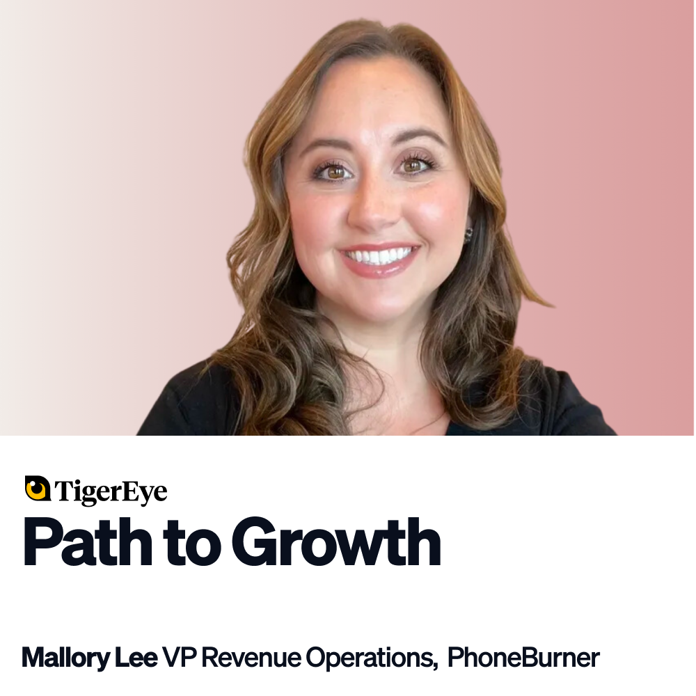Mallory Lee | VP of Revenue Operations, PhoneBurner