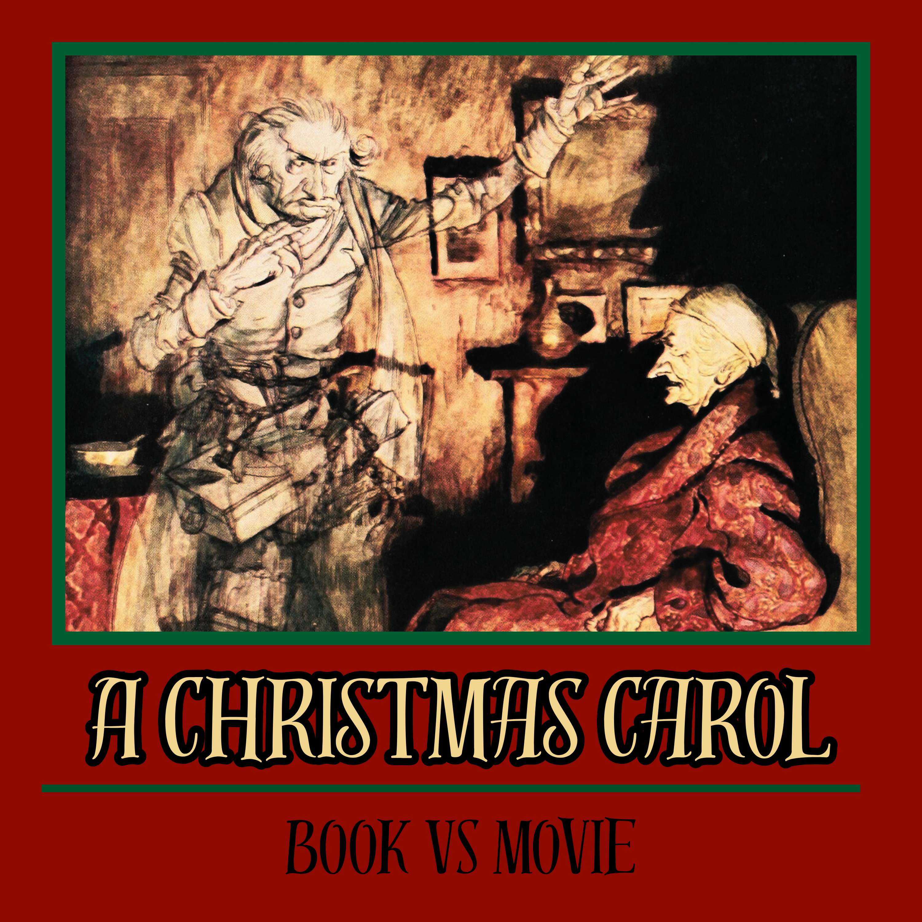 S3E8 A Christmas Carol: Book VS The Jim Carrey Film (2009)