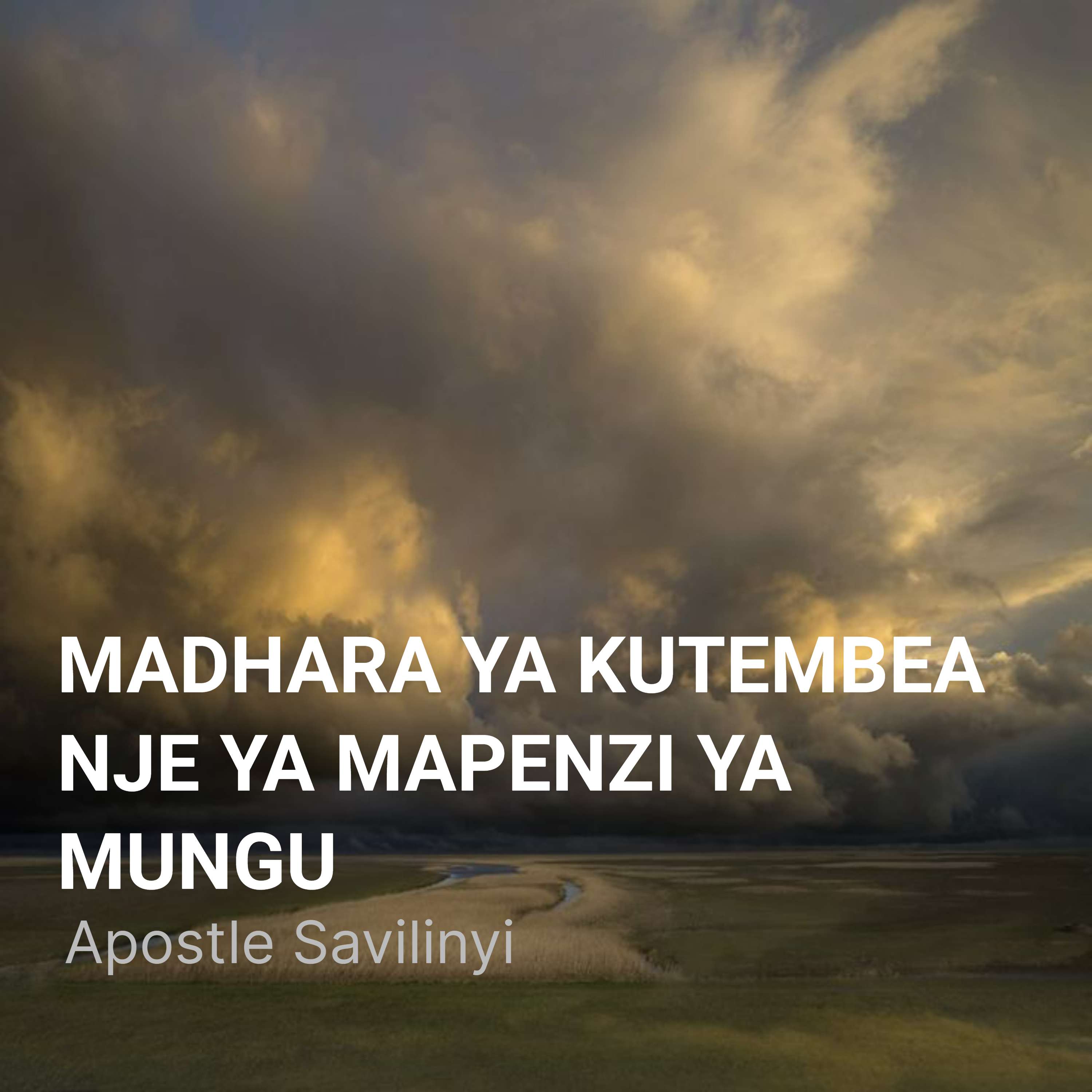 MADHARA YA KUTEMBEA NJE YA MAPENZI YA MUNGU // APOSTLE SAVILINYI