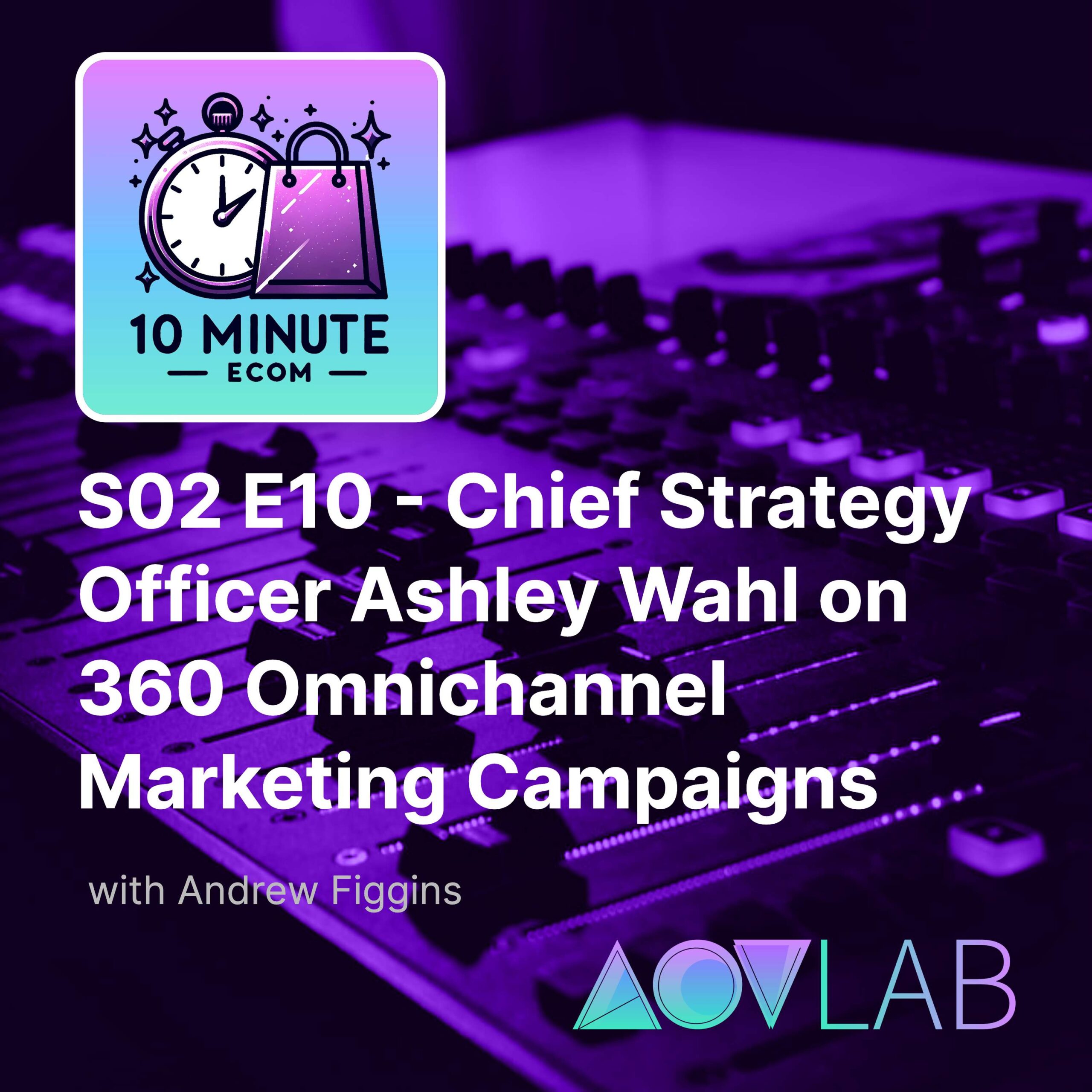 S02 E10 - Chief Strategy Officer Ashley Wahl on 360 Omnichannel Marketing Campaigns