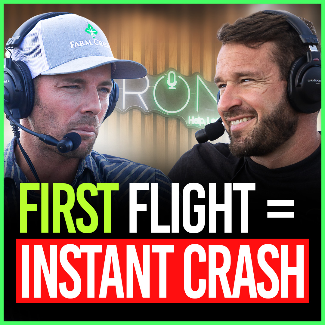 10K Drone Acres & Ground Rigs: Newt's Florida Ag Grind & First-Flight Disaster | DroneOn Show Ep 38