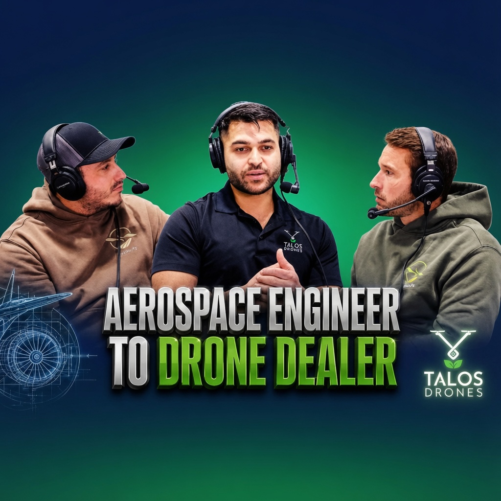 From Aerospace Engineer to Drone Dealer: Mehdi’s Path with Talos Drones | The DroneOn Show Ep 57