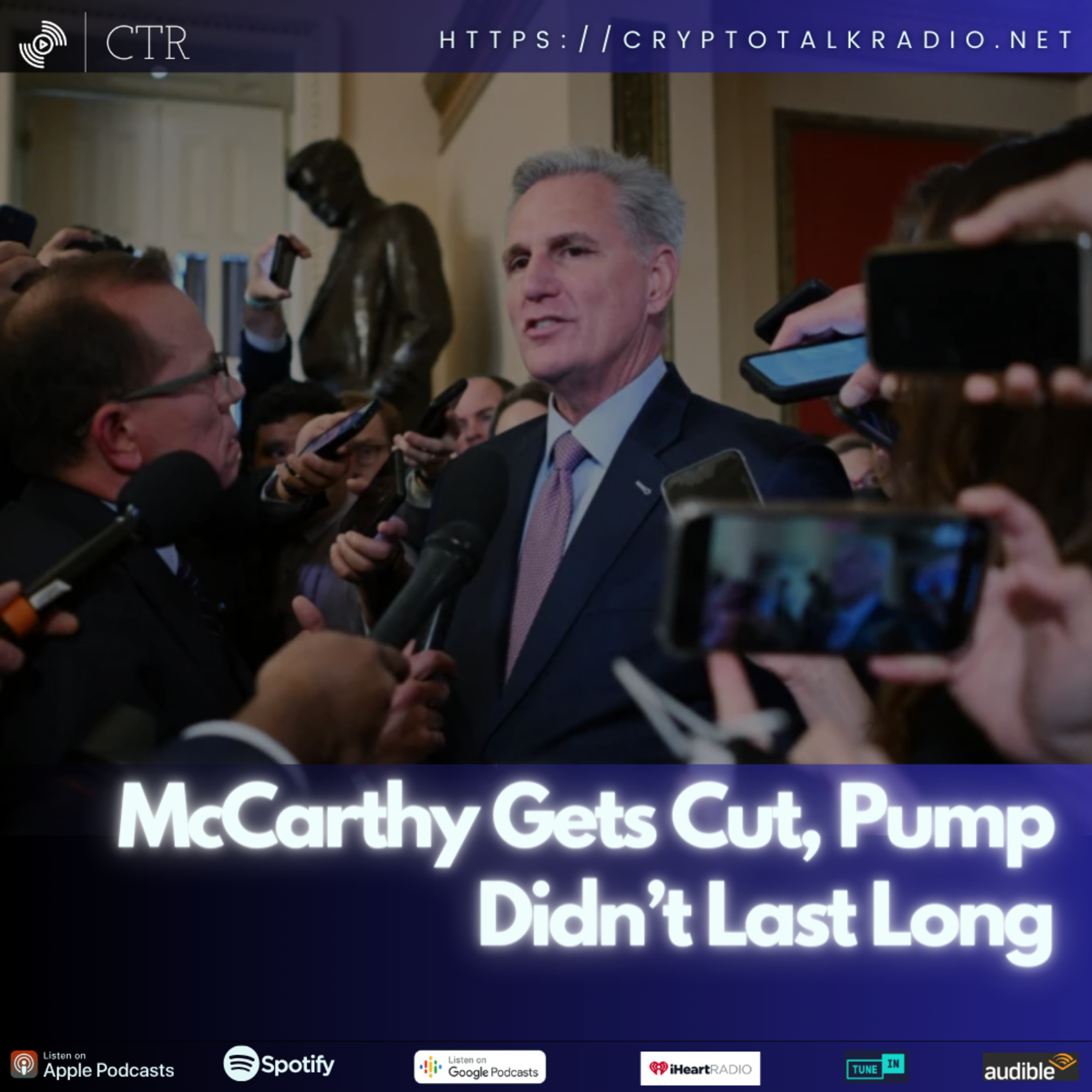 McCarthy Gets Cut, Pump Didn’t Last Long
