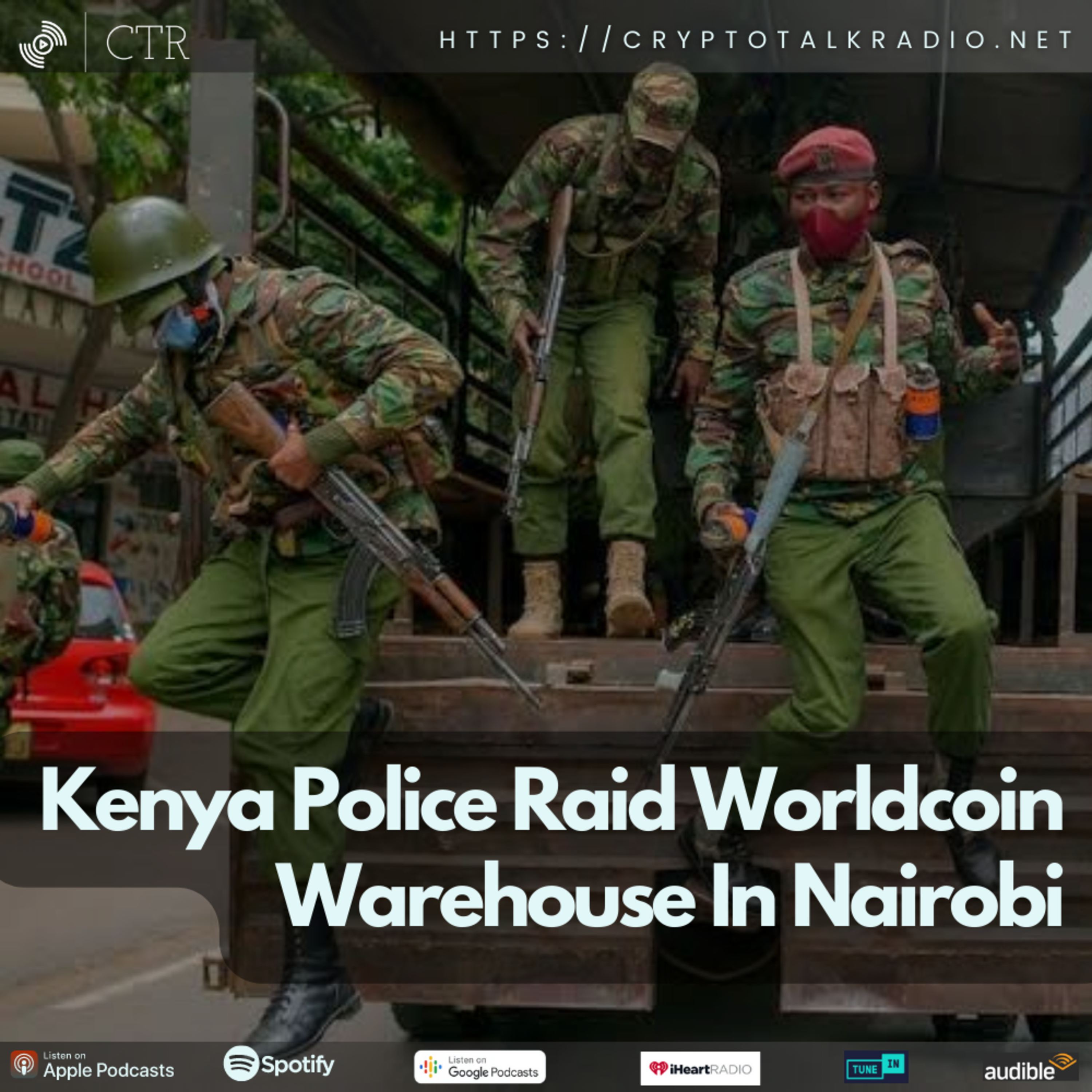 Kenya Police Raid #Worldcoin Warehouse In Nairobi