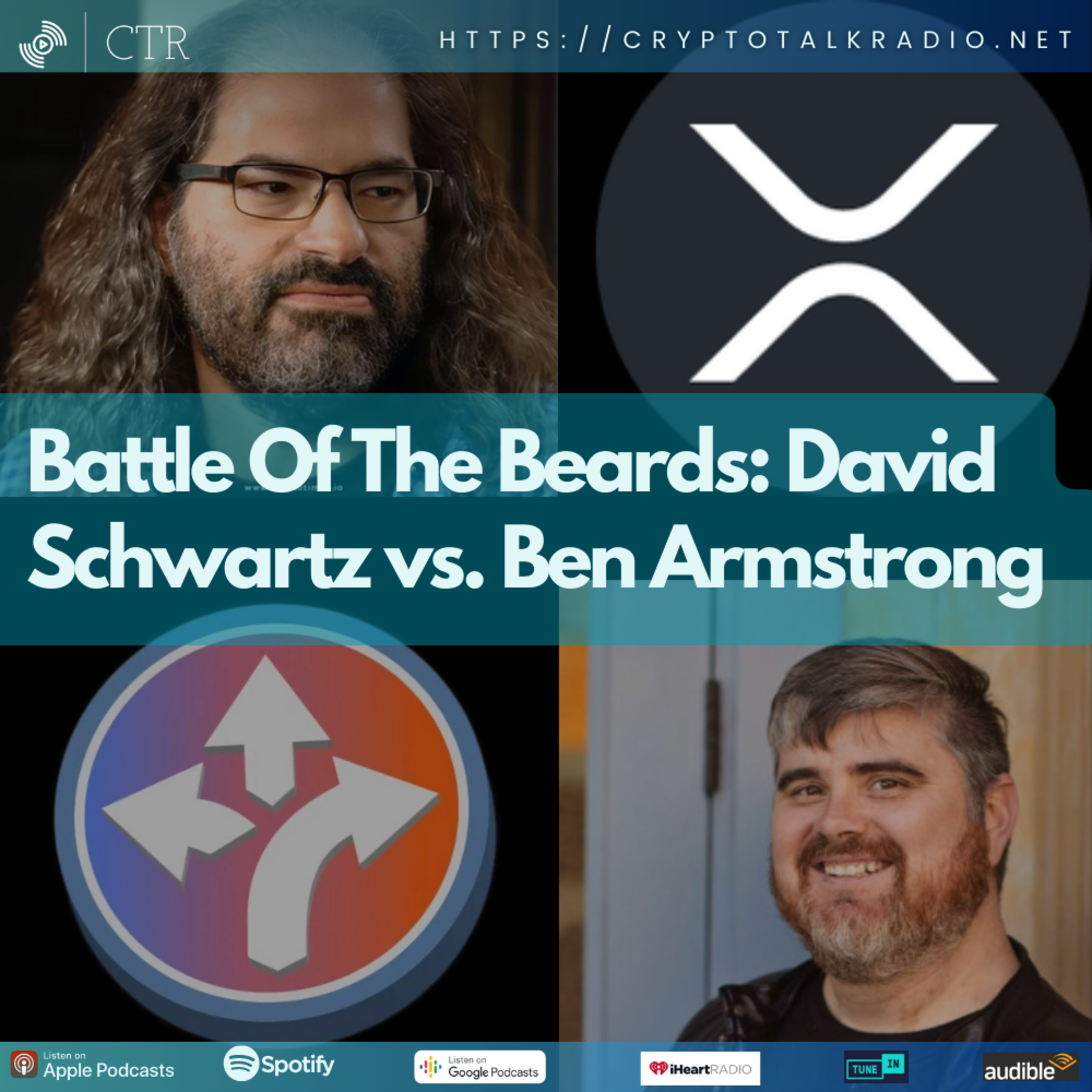 Battle of the Beards: #Ripple (#XRP) CTO David Schwartz vs. #Ben "Bitboy Crypto" Armstrong