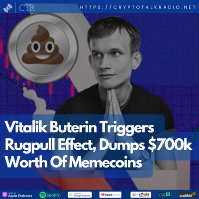 Vitalik Buterin Triggers Rugpull Effect, Dumps $700k Worth Of Memecoins