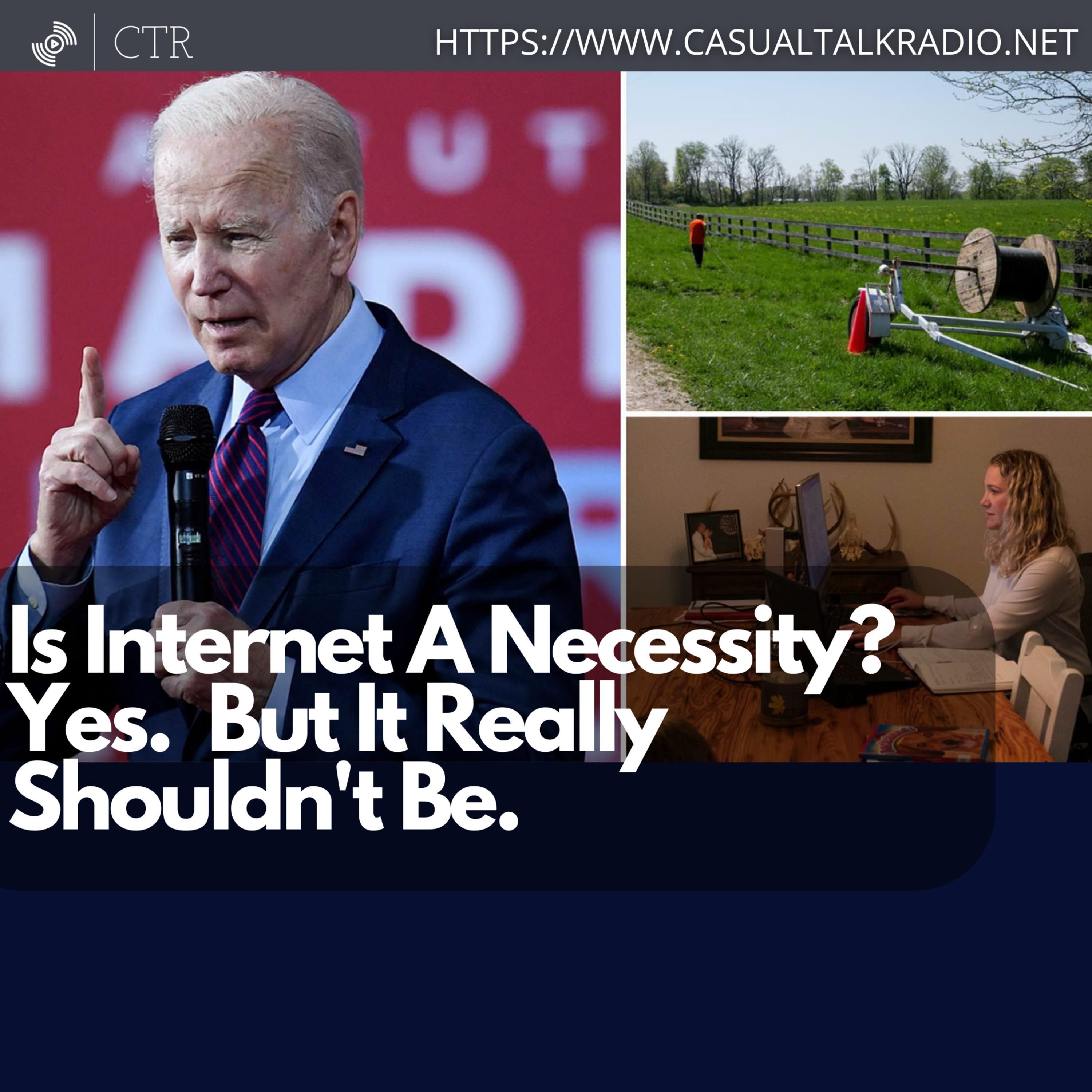 Joe Biden Called Internet A "Necessity". It Is, But It Was Never Supposed To Be.