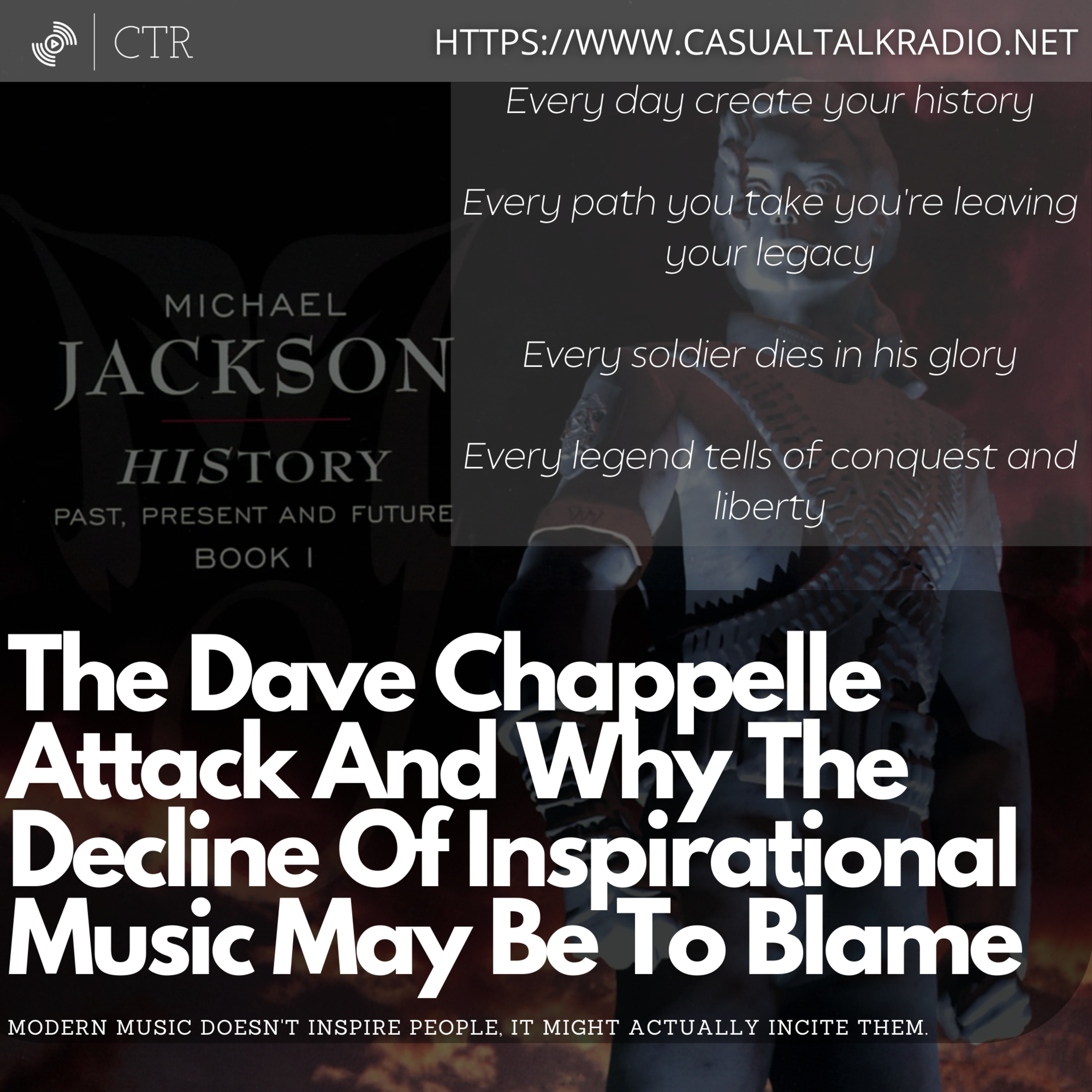 The Dave Chappelle Attack And Why The Decline Of Inspirational Music May Be To Blame
