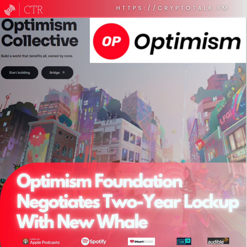 Optimism Foundation Negotiates Two-Year Lockup With New Whale