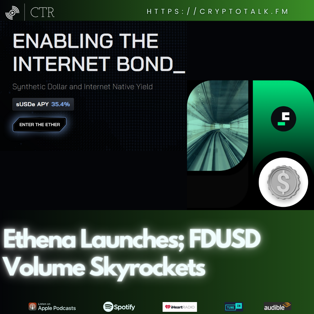 #Ethena Launches; #FDUSD Volume Skyrockets (OOC)