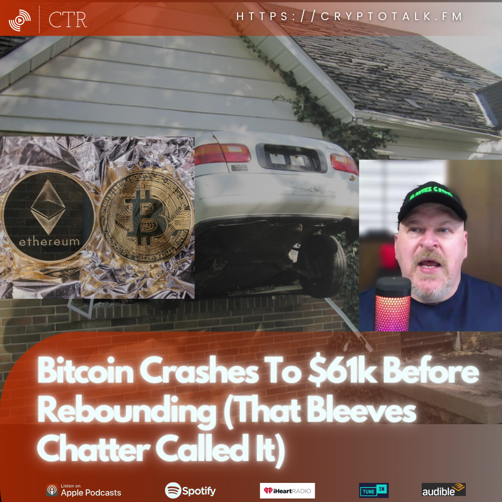 #Bitcoin Crashes To $61k Before Rebounding; Bleeves Chatter Called It Perfectly (OOC)