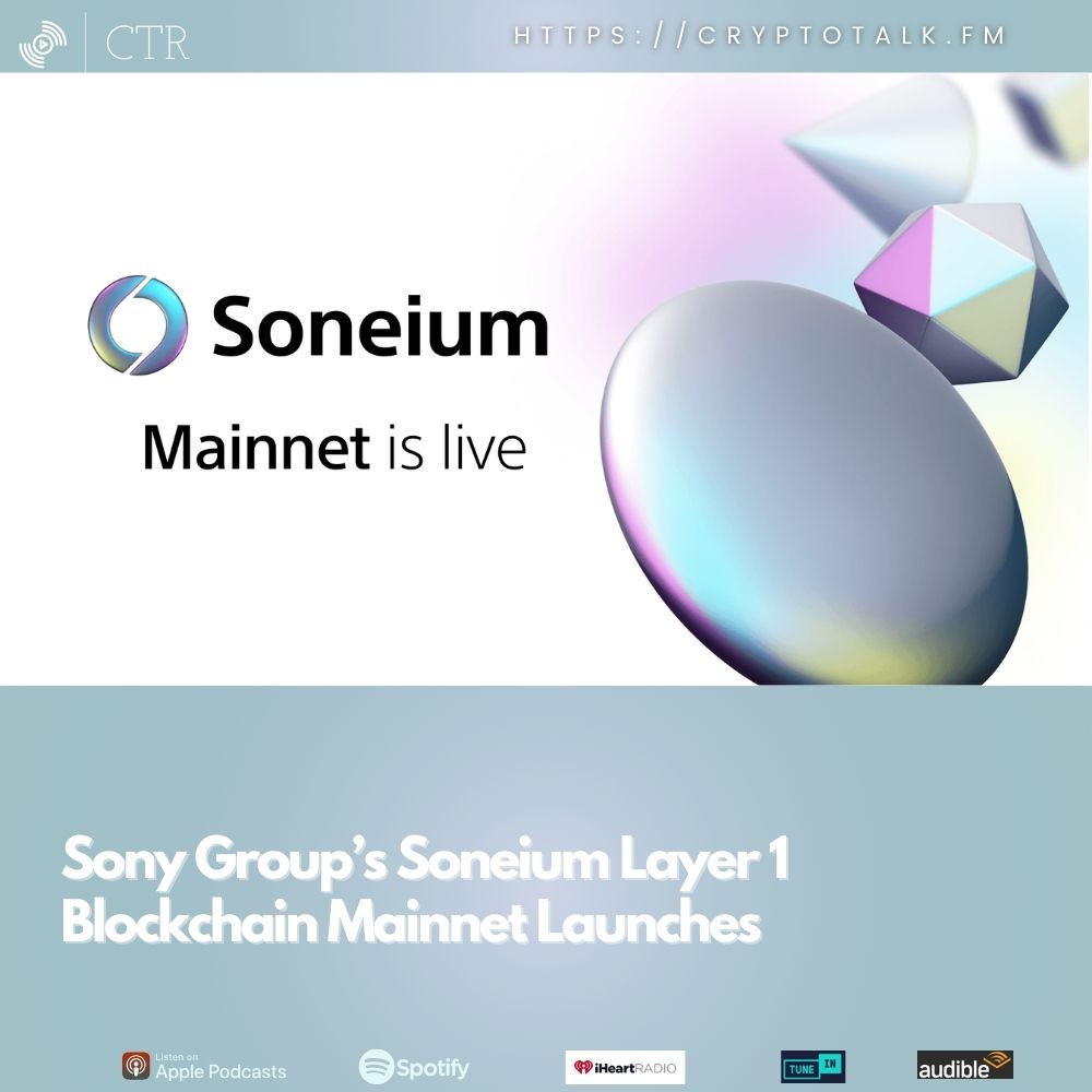 Sony Group’s #Soneium Layer 1 #Blockchain Mainnet Launches