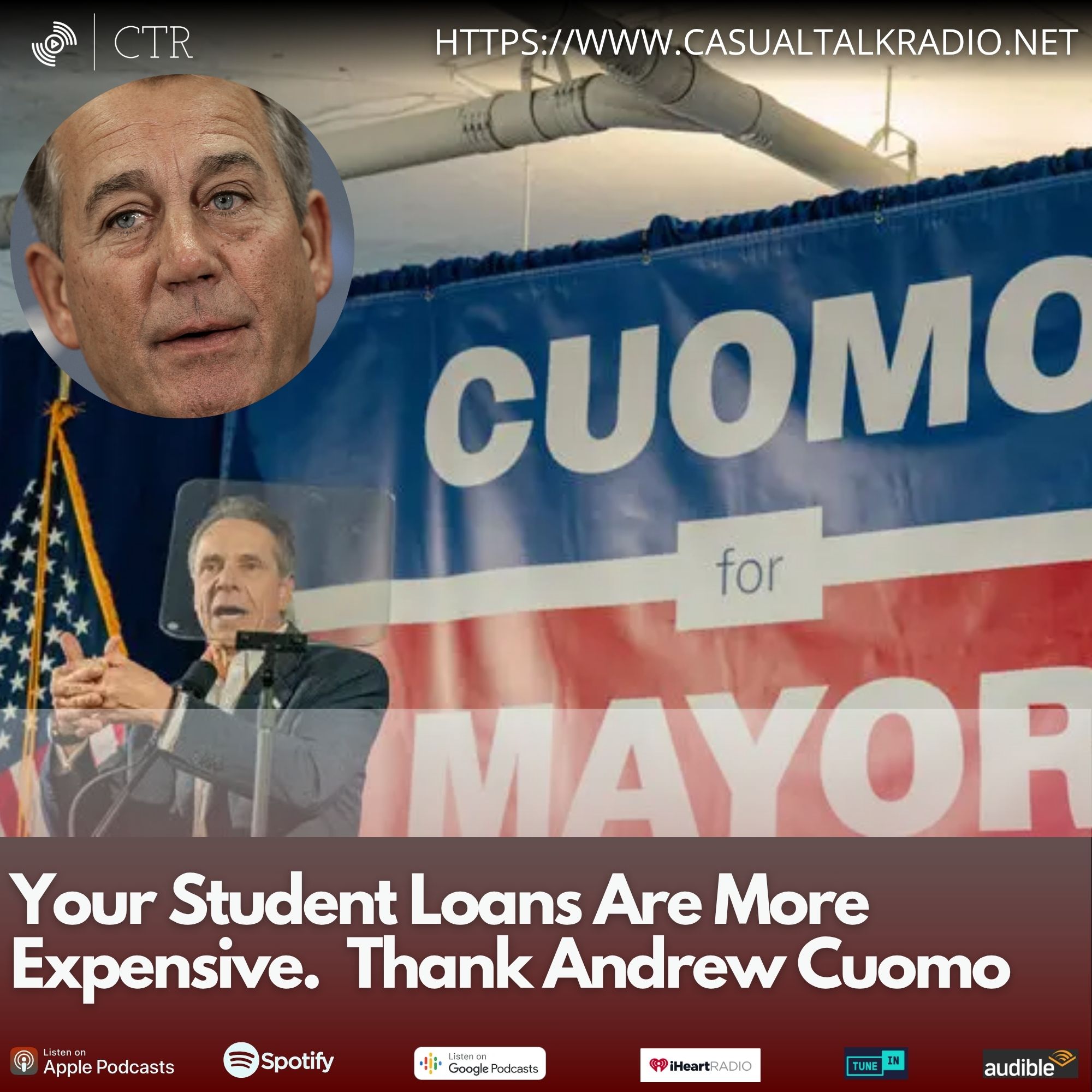 Your Student Loans Are More Expensive.  Thank Andrew Cuomo