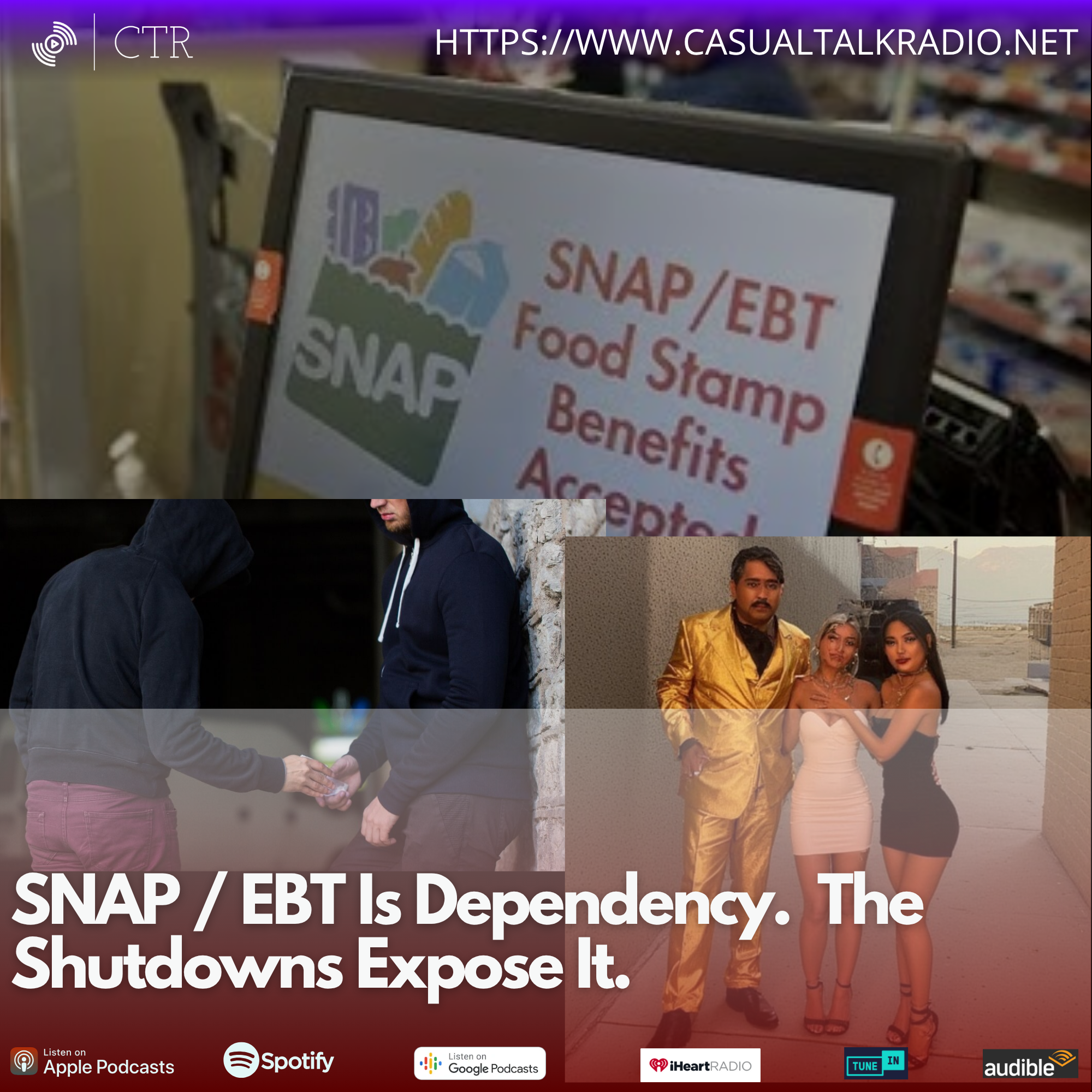 SNAP / EBT Is Dependency.  The Shutdowns Expose It.
