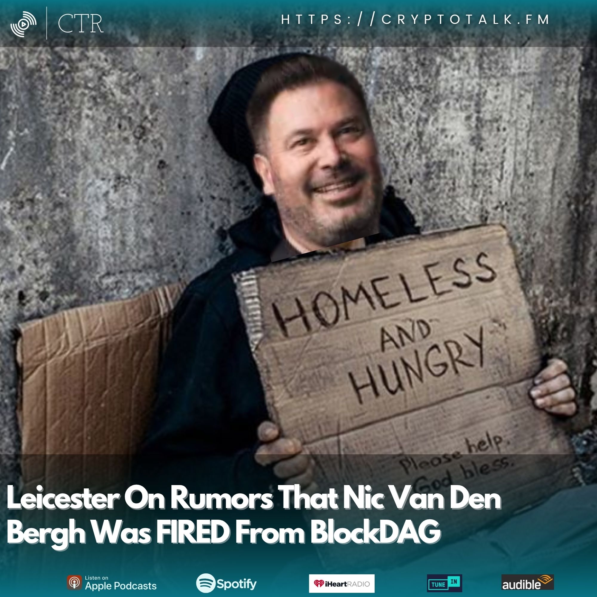 Leicester On Rumors That Nic Van Den Bergh Was FIRED From #BlockDAG (OOC)