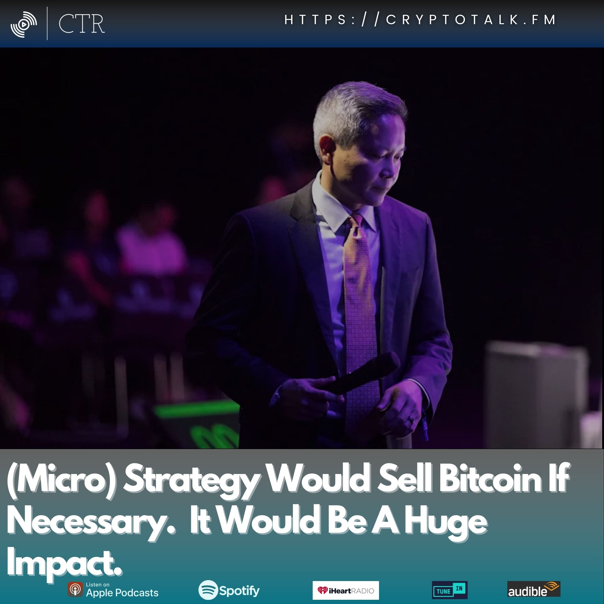 (Micro) Strategy Would Sell #Bitcoin If Necessary. It Would Be A Huge Impact. (Micro) Strategy Would Sell #Bitcoin If Necessary. It Would Be A Huge Impact.