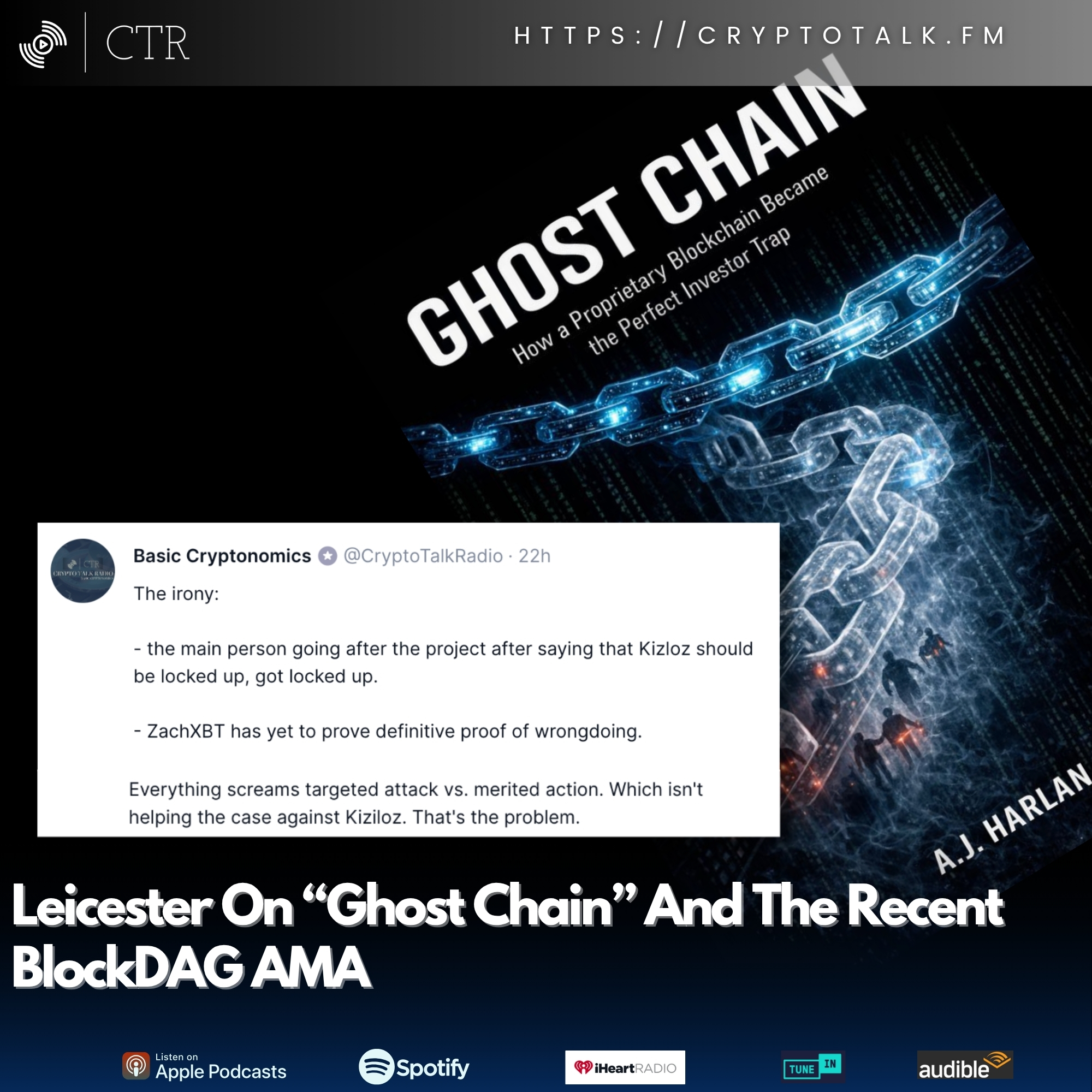 Leicester On “Ghost Chain” And The Recent #BlockDAG AMA (OOC) [COLORFUL LANGUAGE]