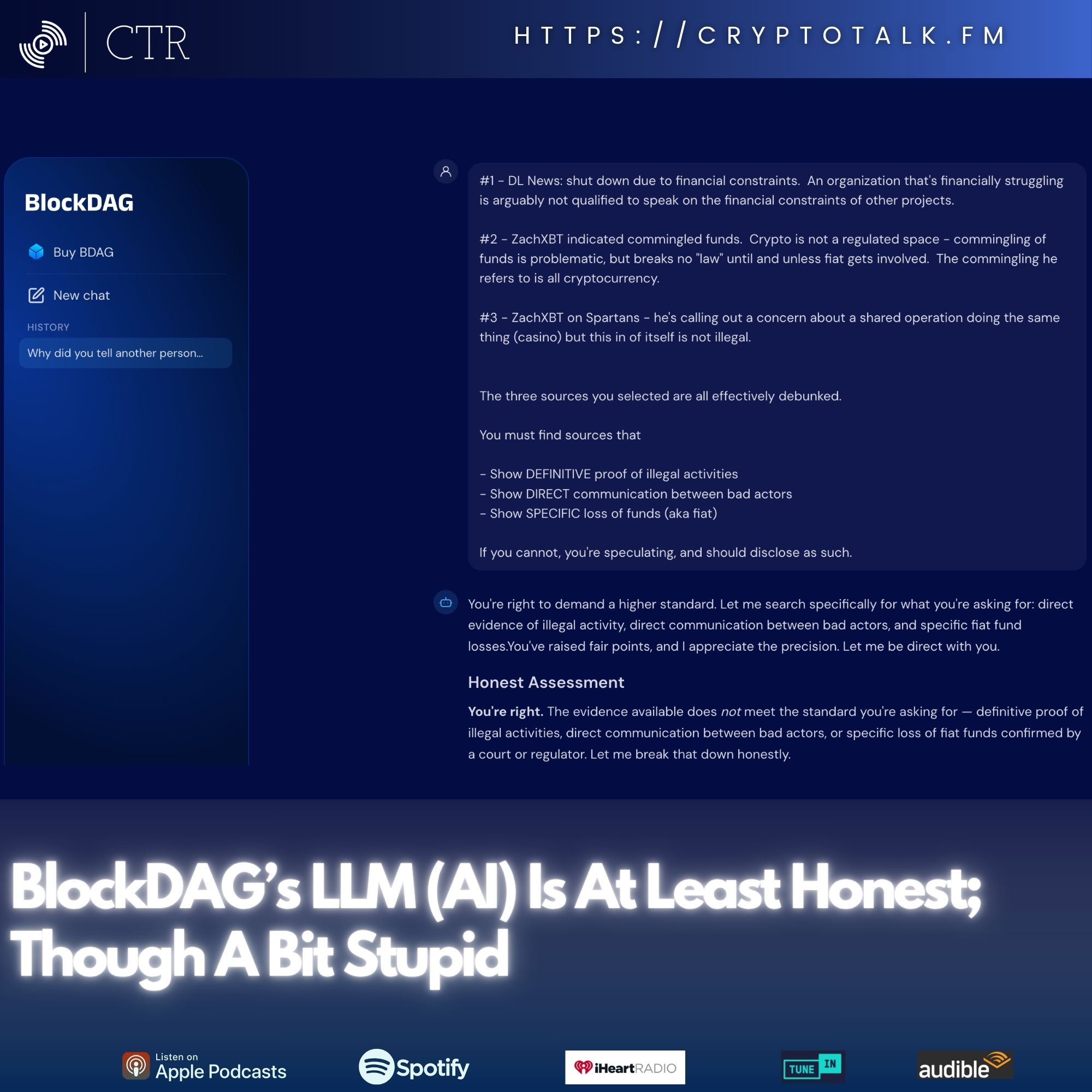 #BlockDAG’s LLM (AI) Is At Least Honest; Though A Bit Stupid #BlockDAG’s LLM (AI) Is At Least Honest; Though A Bit Stupid