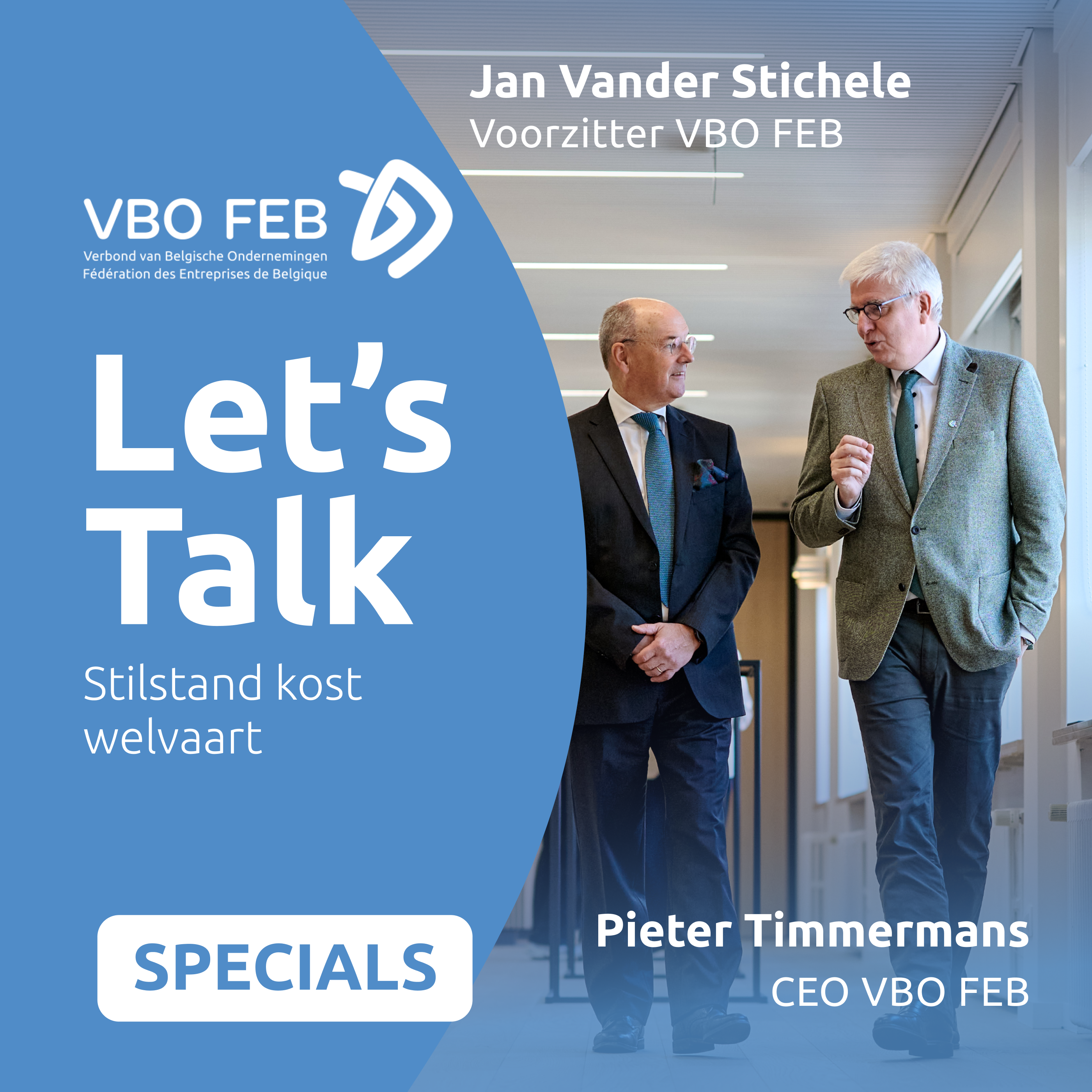 Let's Talk Specials stilstand kost welvaart