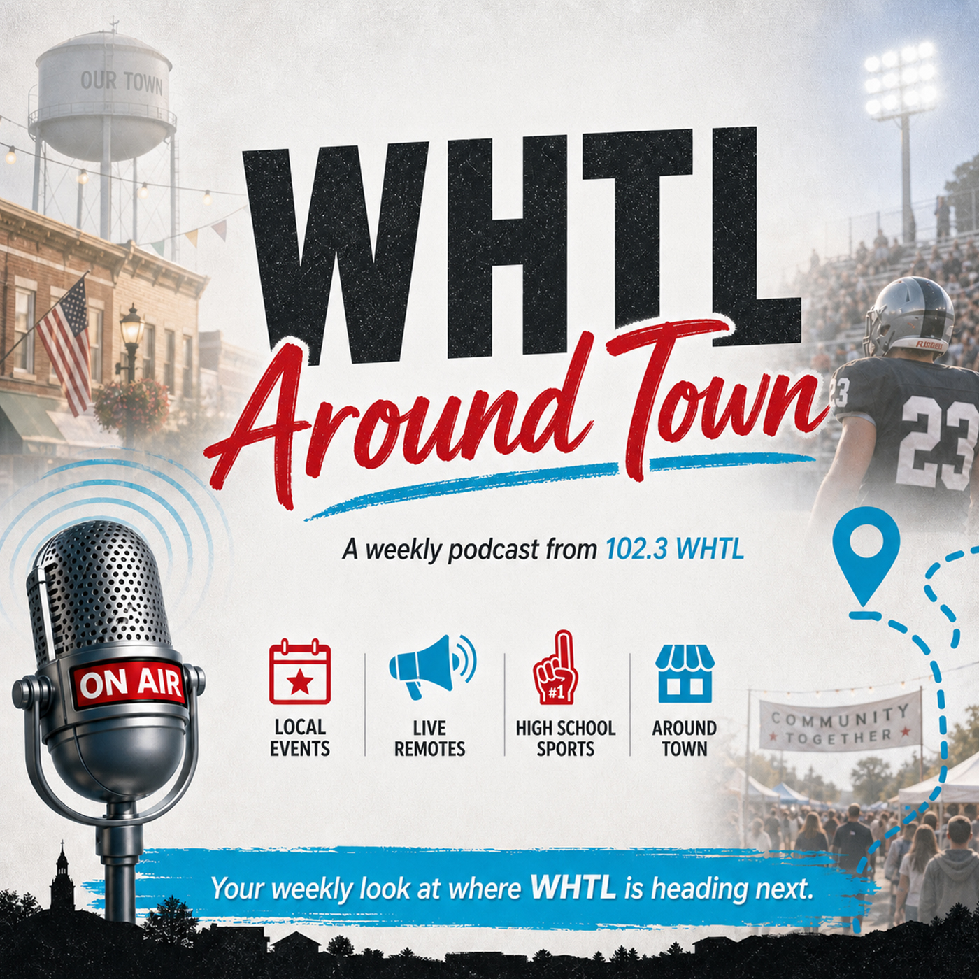 WHTL Around Town — Remotes, Races & Summer Places episode artwork