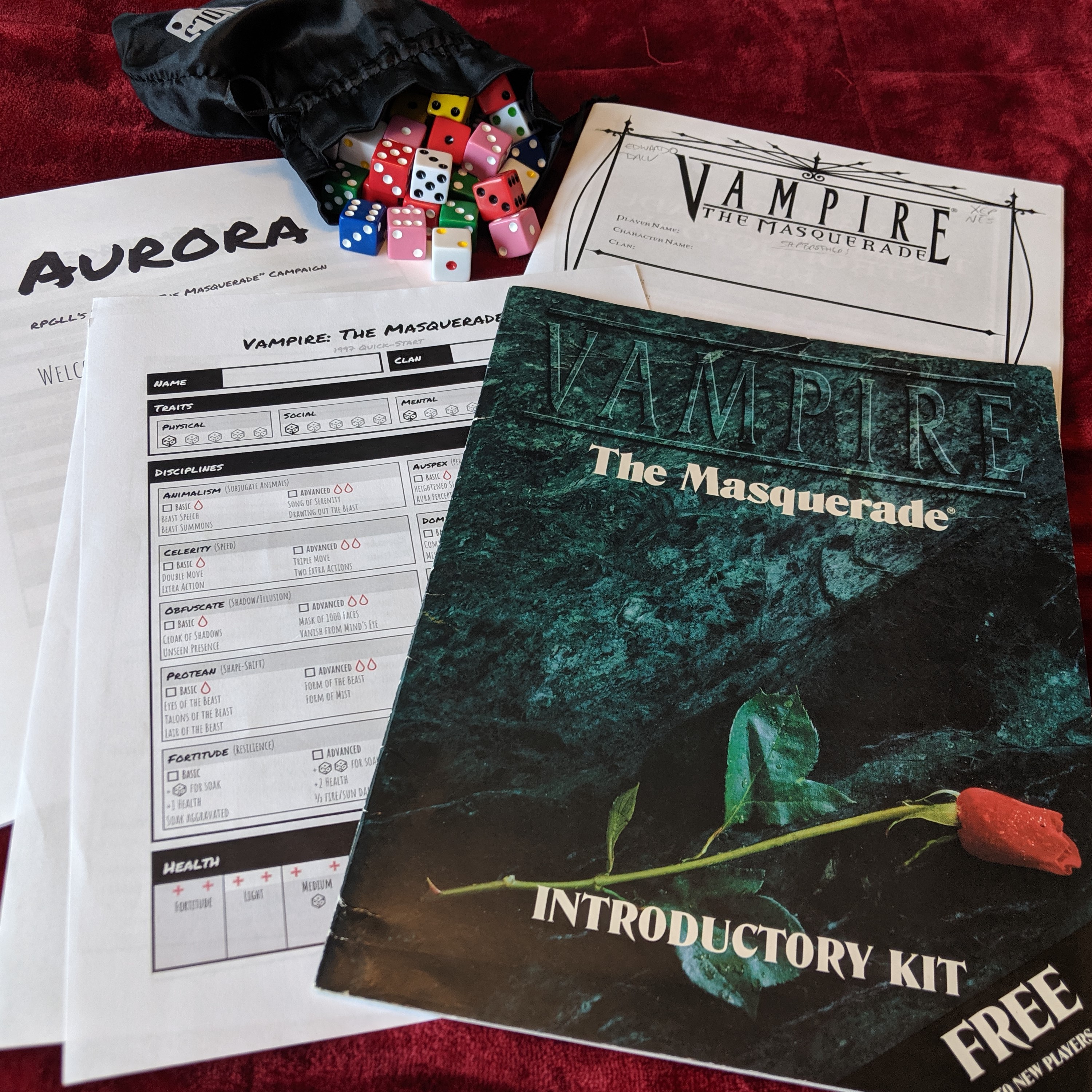 Arriviste, Part 1: Session Zero! (Vampire: The Masquerade)