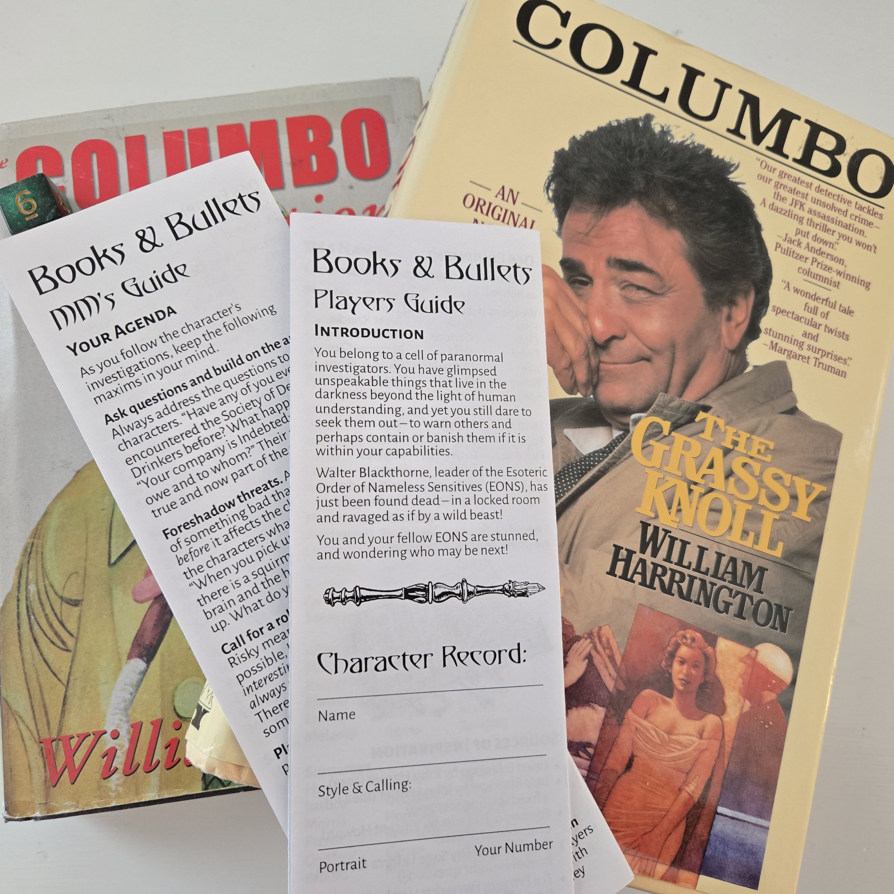 A mystery, Columbo-style! (Books & Bullets)