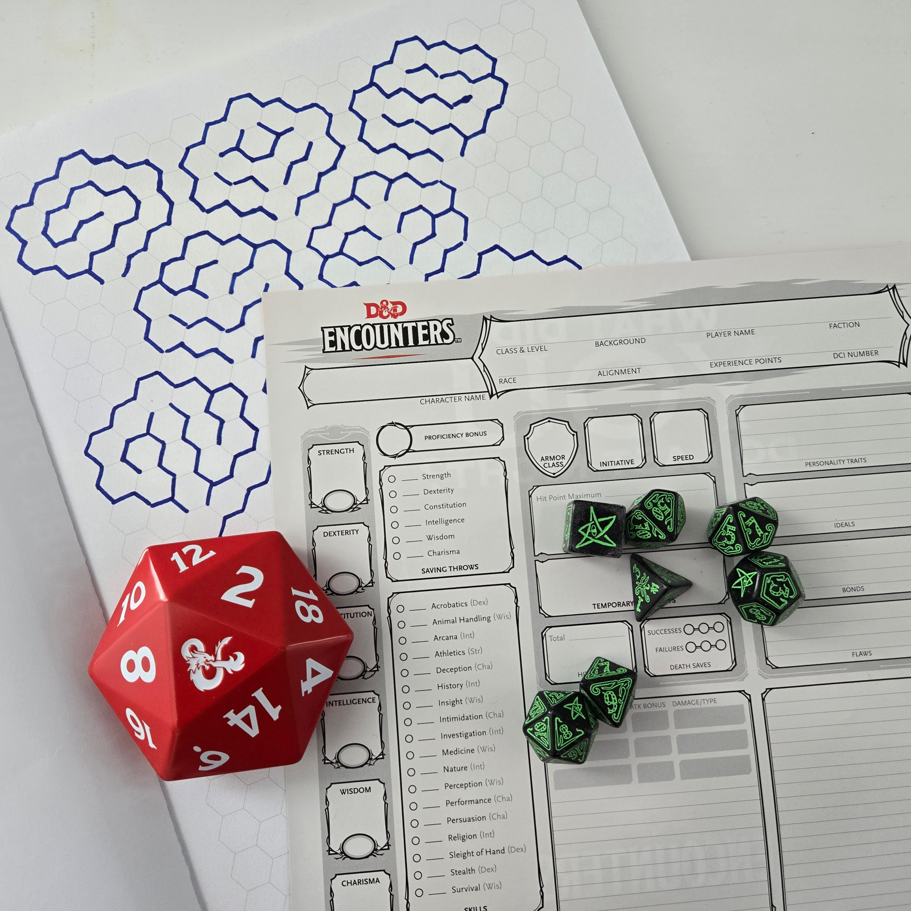 Hex Dungeons At Home! (Basic Fantasy Role-Playing Game)