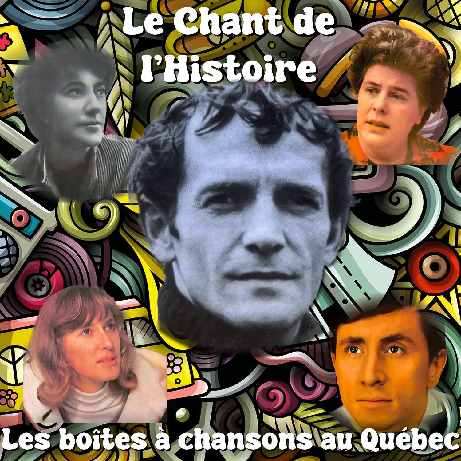 C.d.C. #26 1966 Les Boîtes à Chansons au Québec : Hélène Martin - Jacques Debronckart - Georges Dor - Monique Miville Deschênes