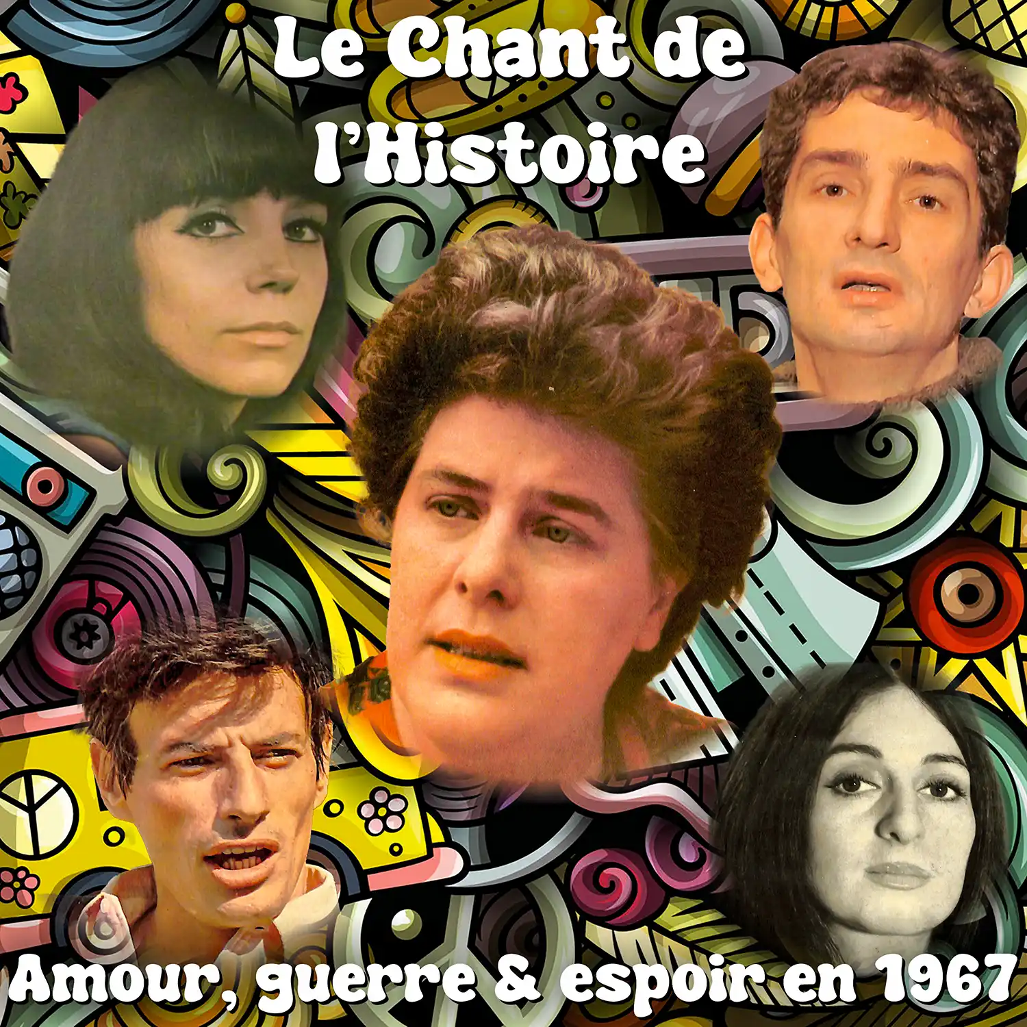 C.d.C. #28 Amour, guerre & espoir en 1967 - Renée Claude - Lise Médini - Jean Arnulf - Colette Magny