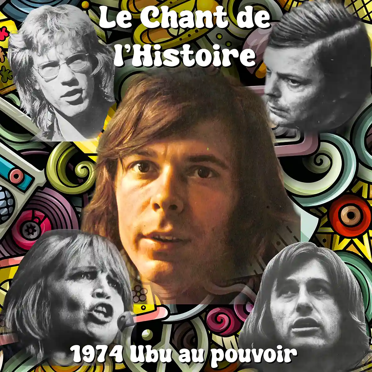 C.d.C.#50 1974 Ubu au pouvoir : Dick Annegarn - André Georgian - Frédérik Mey - Guy Demaysoncel