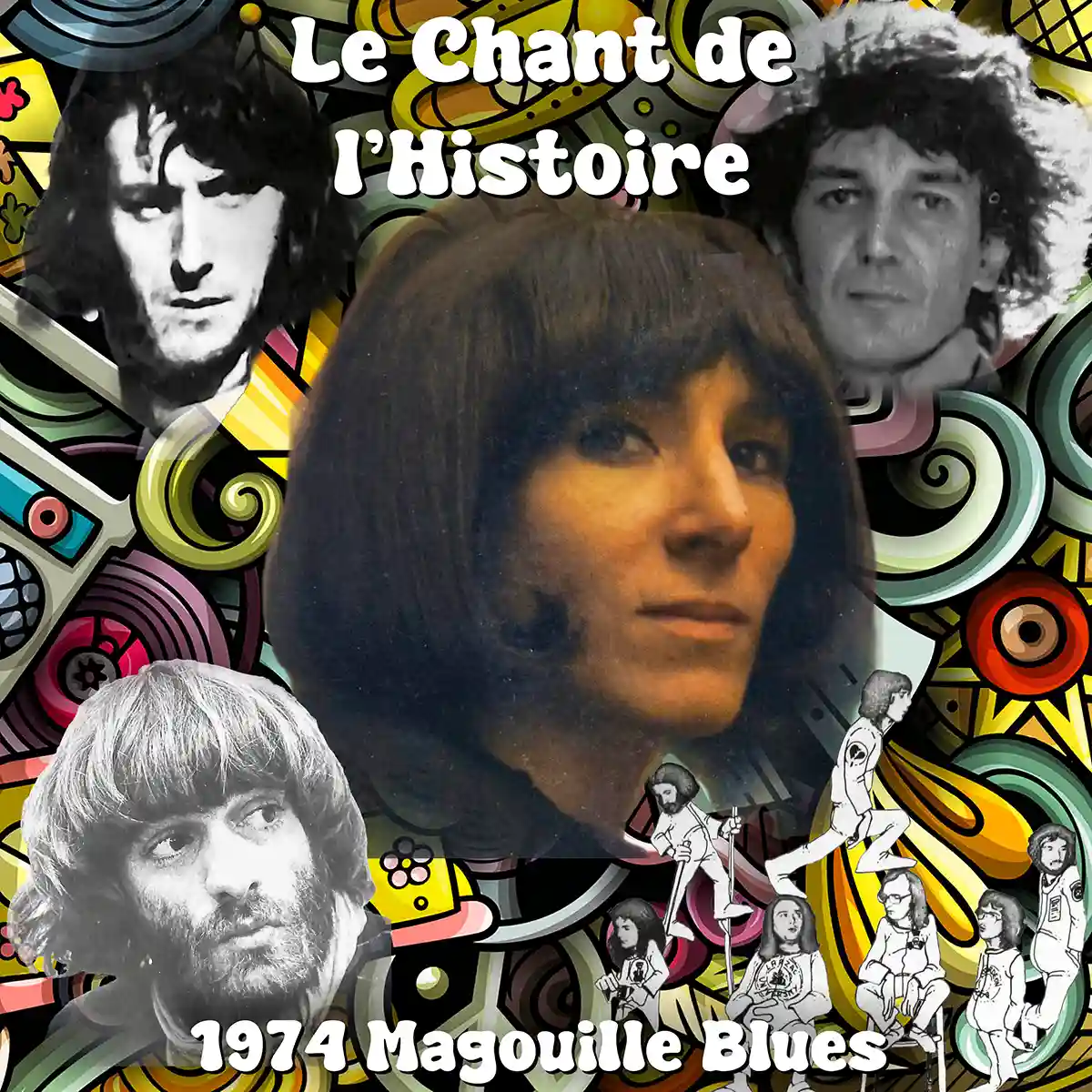 C.d.C.#51 1974 Magouille Blues : Michel Grange - Pia Colombo - Senthaclos - Plume Latraverse