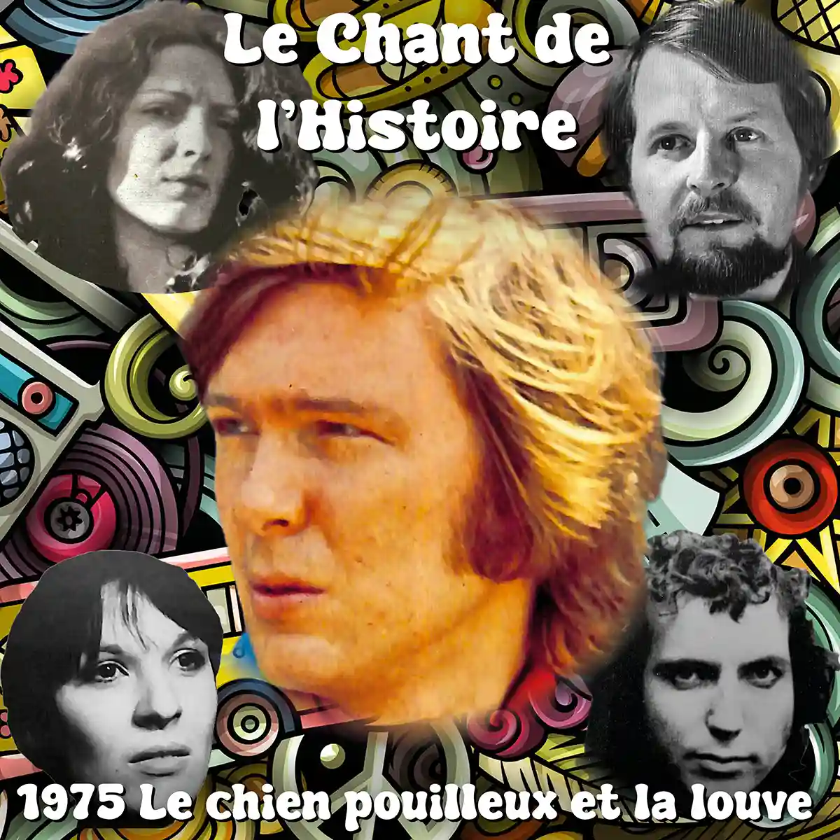 C.d.C.#56 1975 Le chien pouilleux et la louve : David McNeil - Annkrist - Bernard Lavilliers - Antoine Candélas